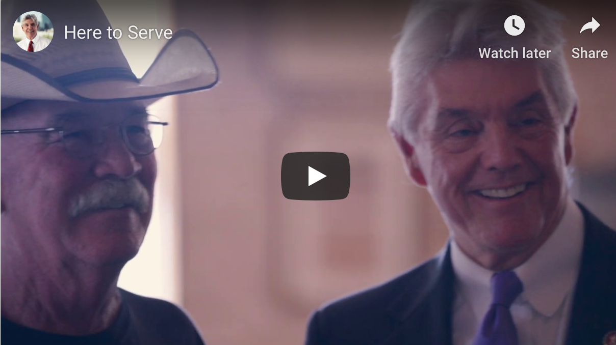 Congressman Roger Williams "Ready to Serve" - video features Hamilton County!