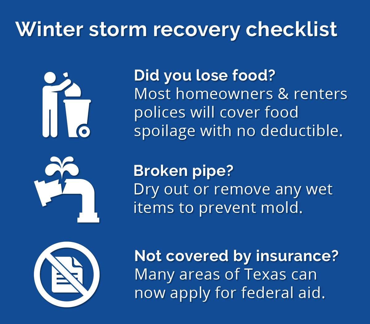 Texas Winter Storm - Ways to Request Assistance