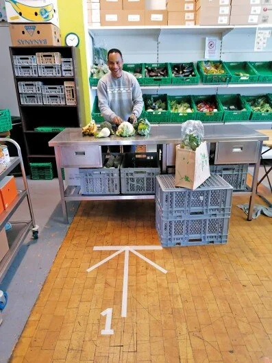 Covid-19 et aide alimentaire dans la Riviera