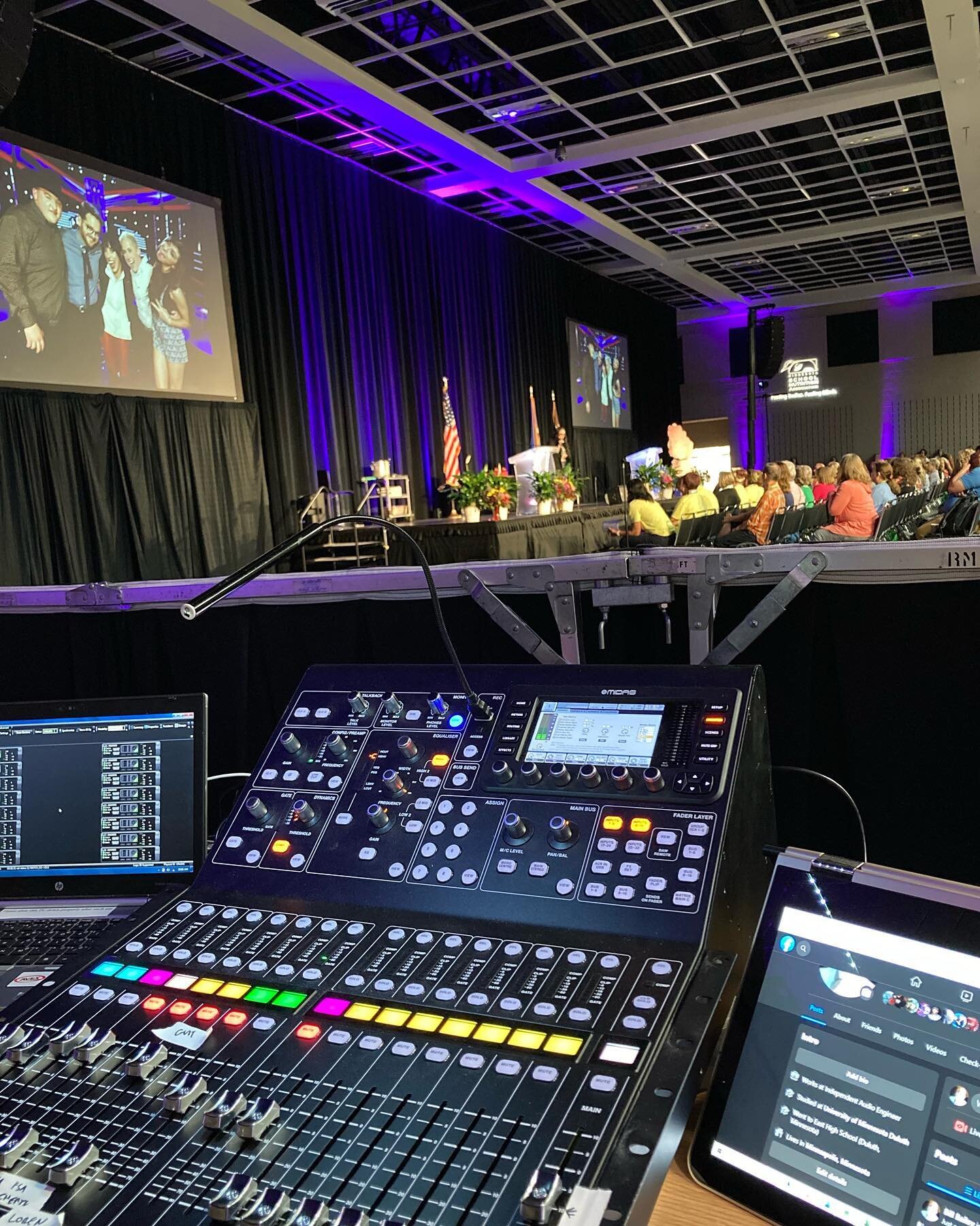 View from the board!
AVEX is in Saint Cloud with @mn.sna this week. 
📸: @eqthedrums61