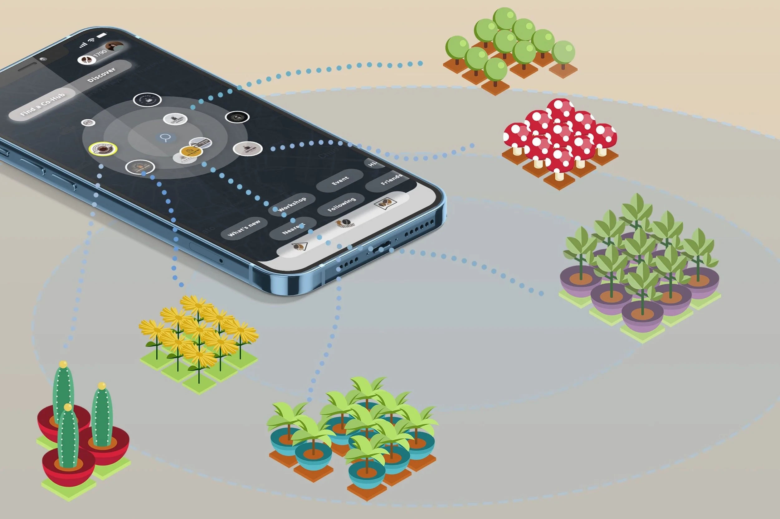  + Decentralized CoHub networks are easily accessible in cities that boosts visits  + CoHubs provide a stable supply for suburban farms with clean and economical organic compost from SCG  + Unlike traditional methods, it provides complete and economi