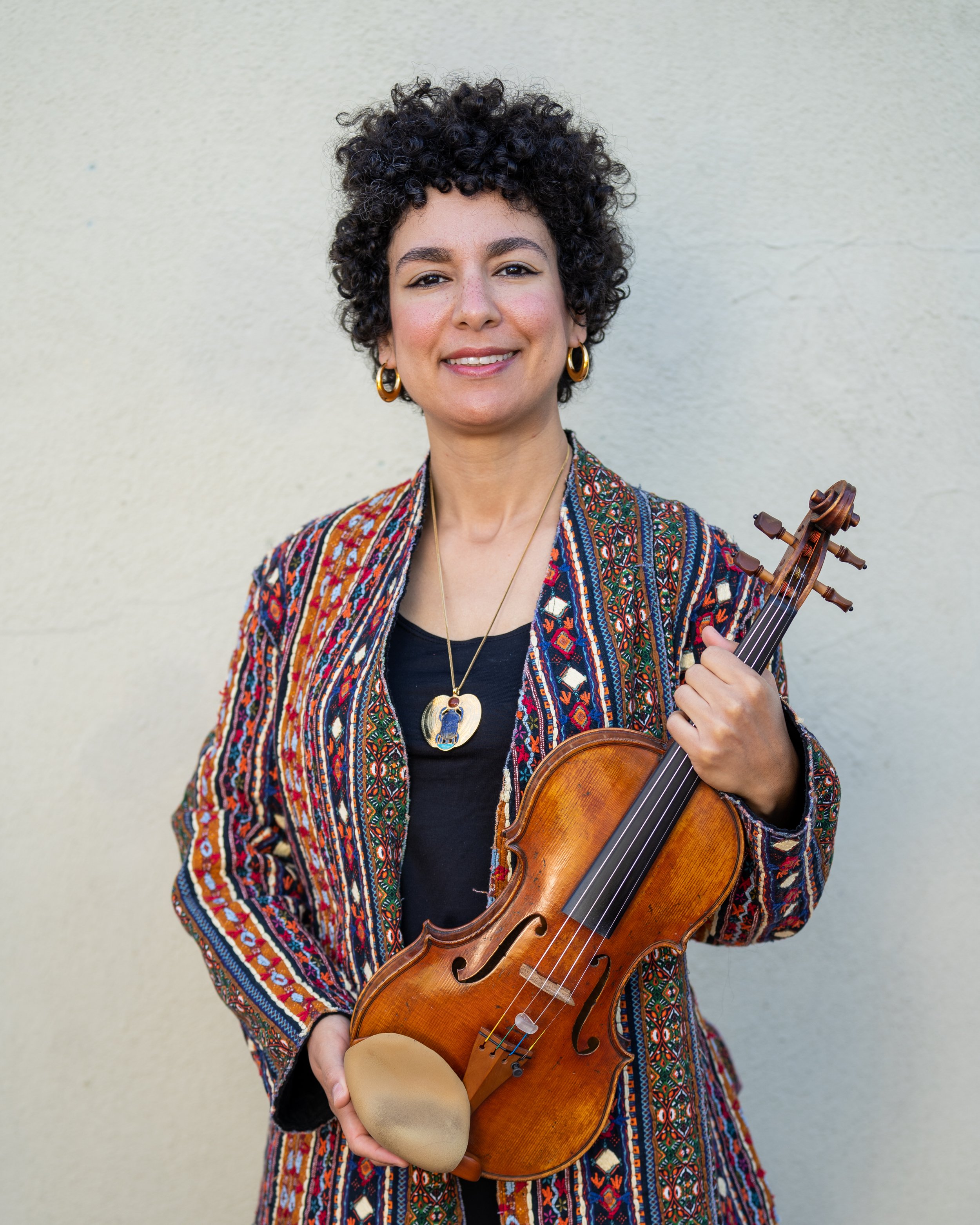 Basma Edrees-Violin/Founder of Music in-Takht