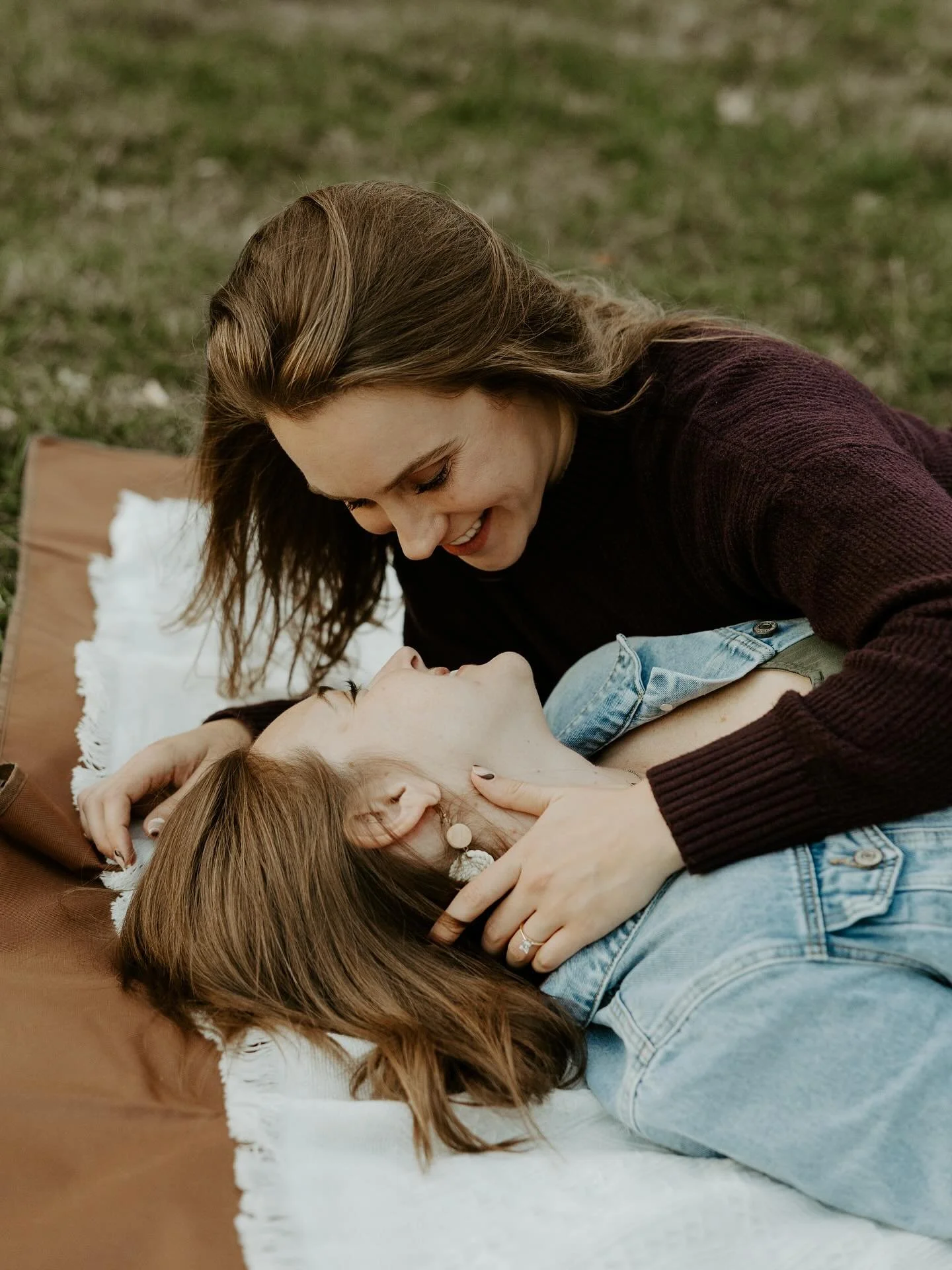 Samantha &amp; Helena came down to Boston from Maine for their engagements the other night and we had TOO much fun &mdash; there&rsquo;s nothing I love more than when couples incorporate bits of their relationship and personality into their engagemen