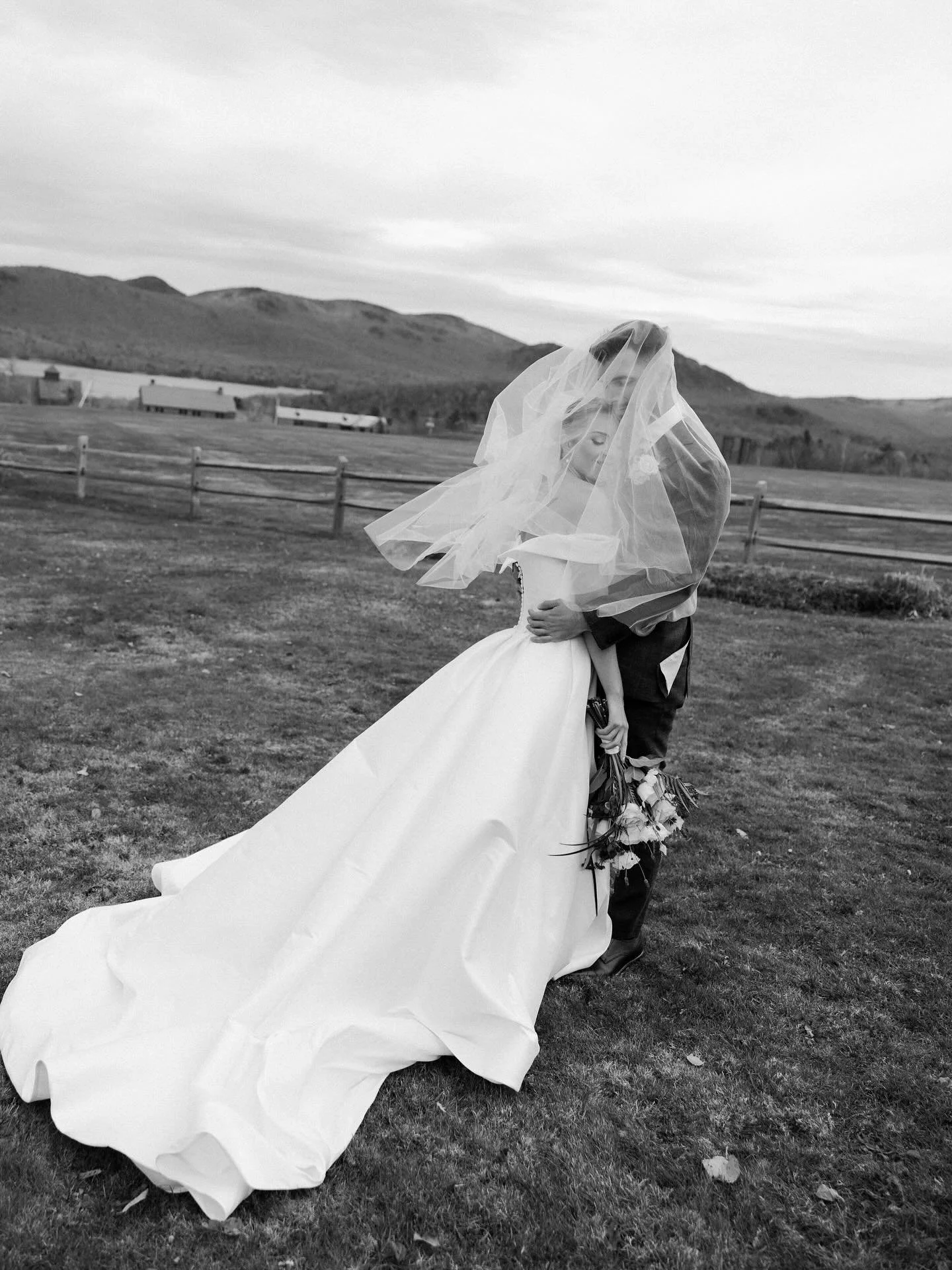 Last Friday was one of the dreamiest days I&rsquo;ve had the pleasure of being apart of &mdash; Donna &amp; Cameron got married at @mountaintopresort and it was such a beautiful Vermont day. They have the most contagious smiles and energy, everyone w