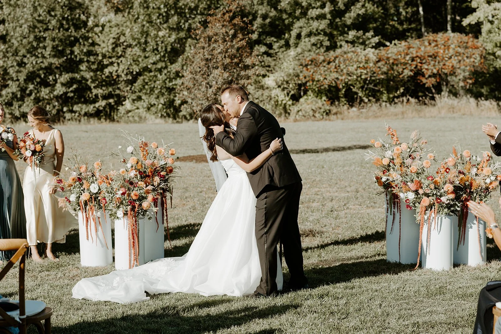 7 Ideas for a Backyard Wedding From Nicole and AJ’s Maine Wedding