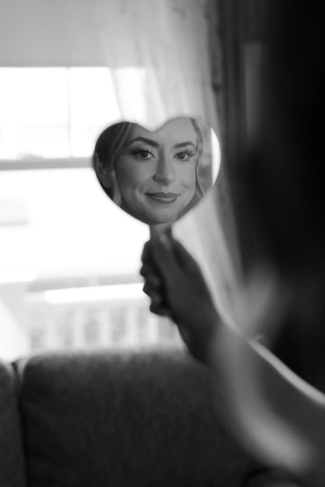 A bride getting ready for her wedding demonstrating how to plan a wedding