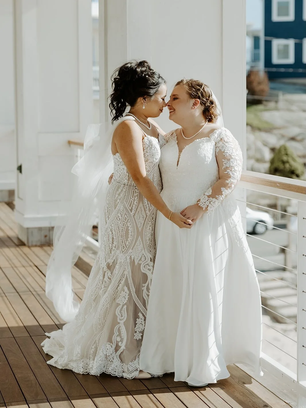 Nothing but love and pure joy radiating between these two &mdash; so excited for warm sunny wedding days and being back at the @beauportweddings 🤍