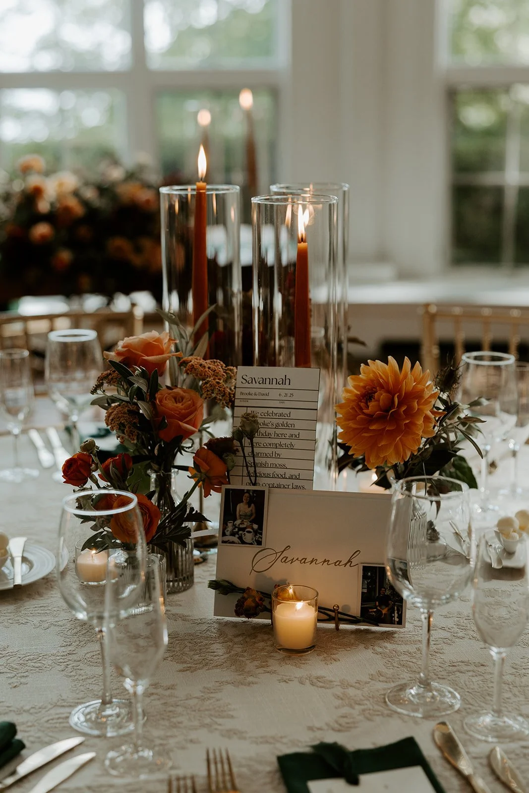 A wedding table setup for inspiration for your wedding planning checklist