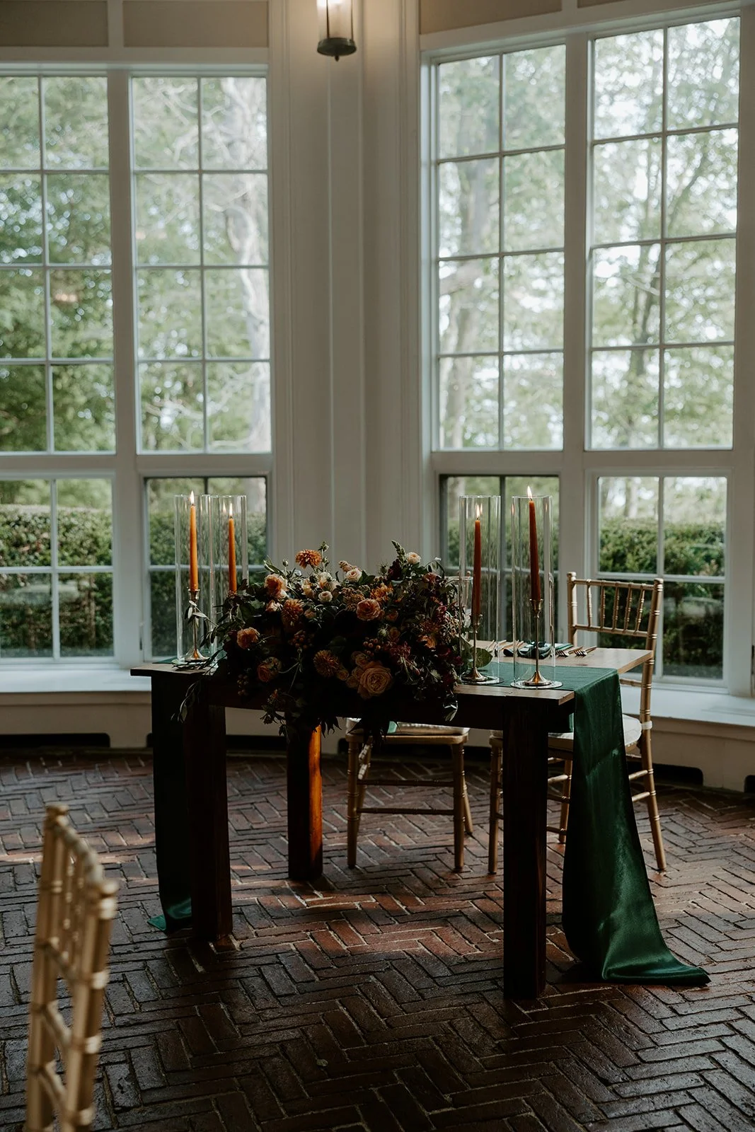 A wedding table setup for inspiration for your wedding planning checklist