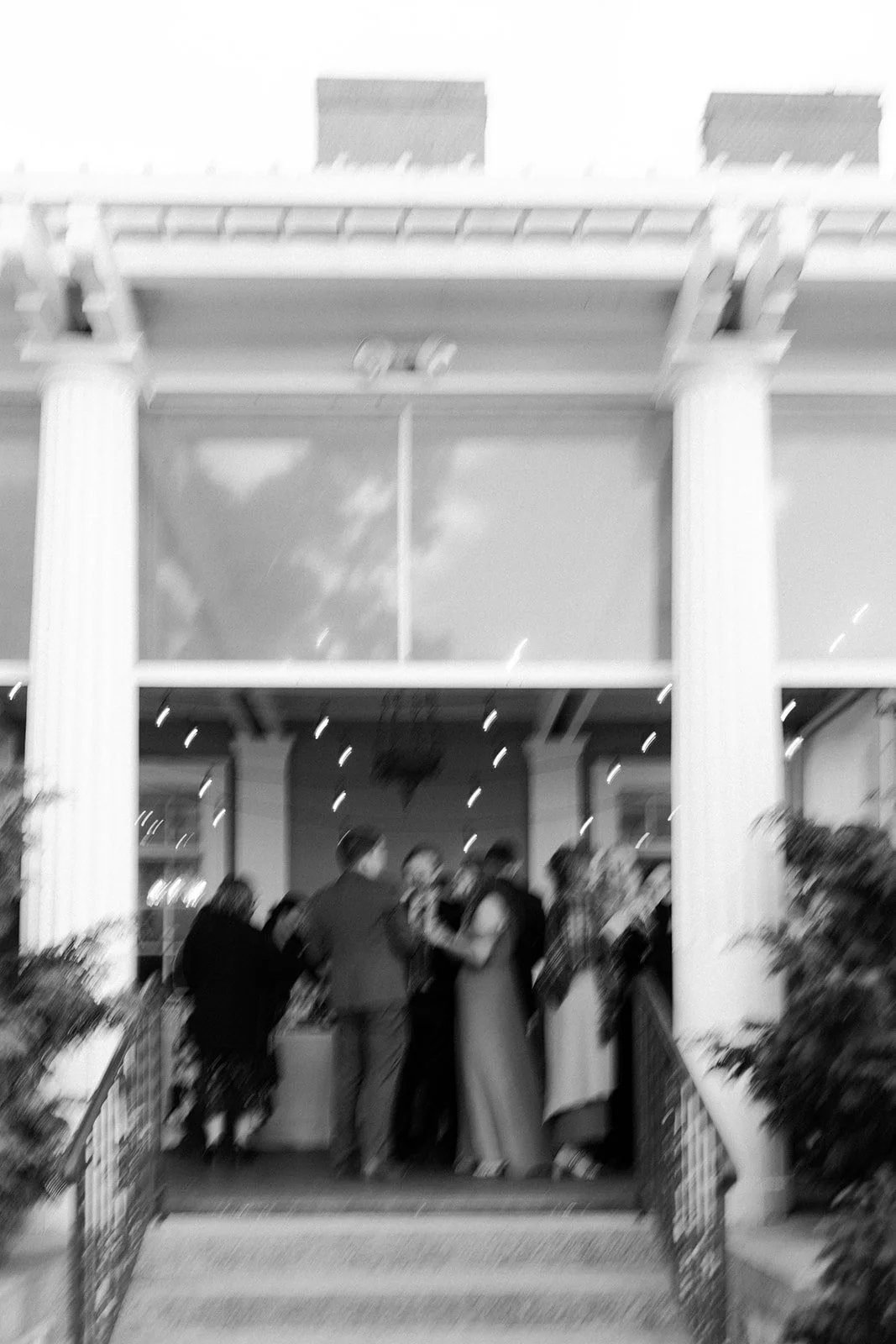 A cocktail hour at Bradley Estate wedding venue