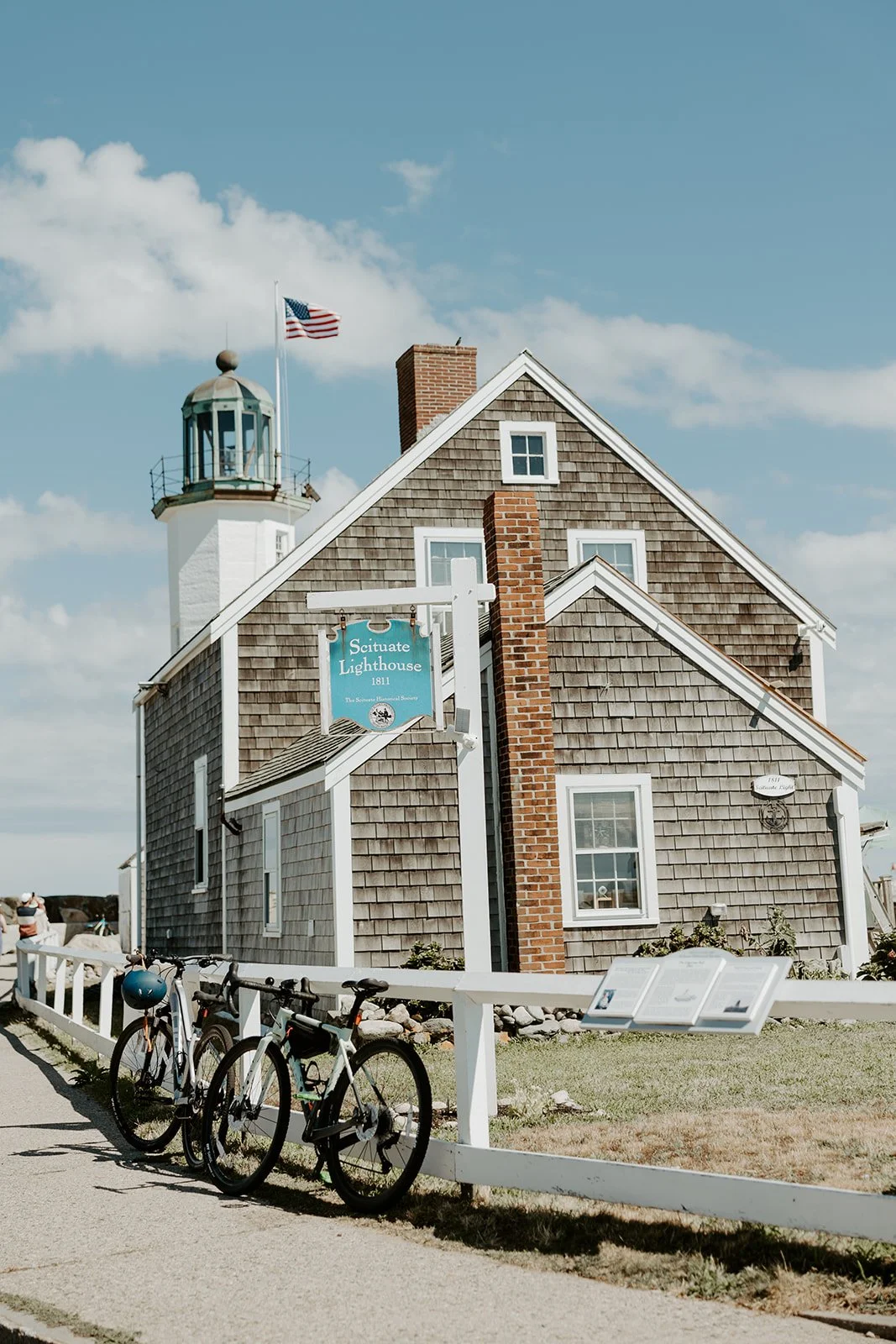 A beach house in South Shore, MA