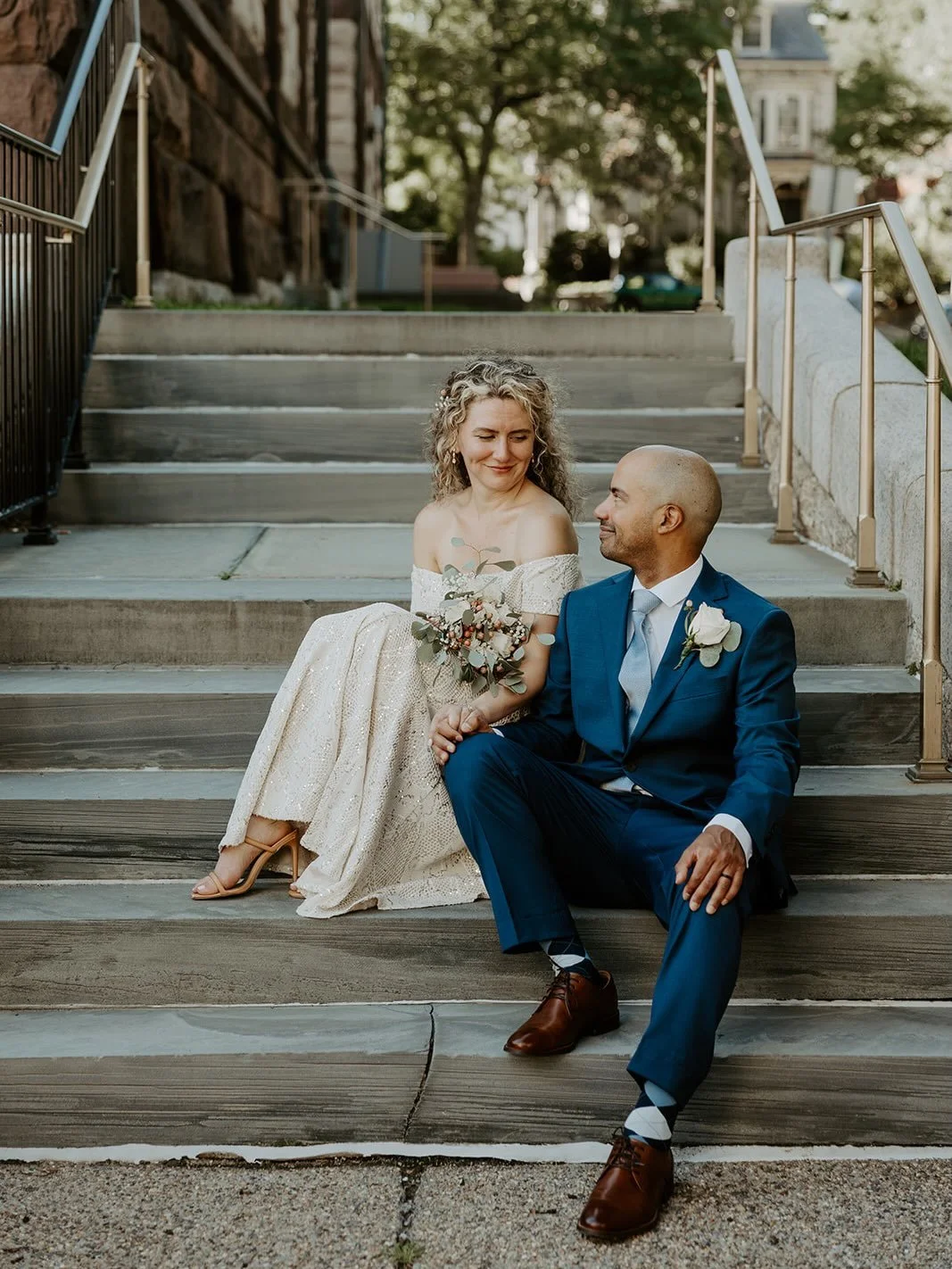 Kayla &amp; Ariel had a last minute elopement at Cambridge City Hall and it was a beautiful afternoon celebrating these two as they said &ldquo;I do&rdquo; with 3 witnesses 🤍 We wandered around Cambridge after, yapping away like we had known each ot