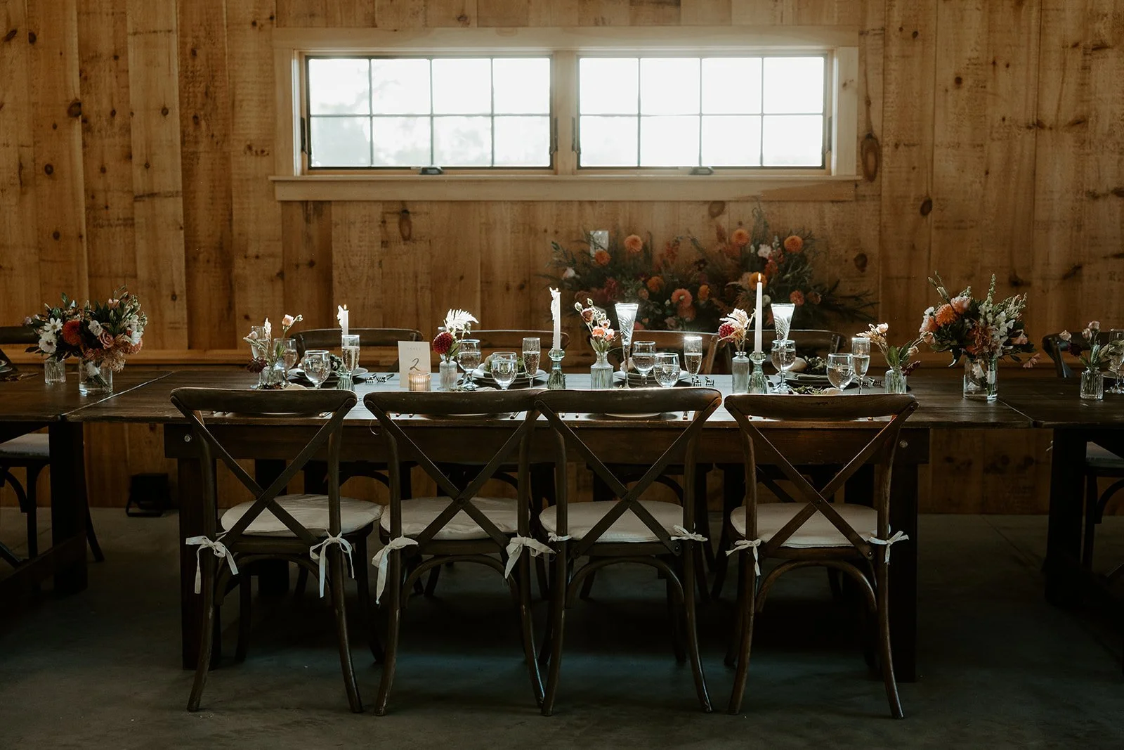 Wedding tables set up for ideas fr a backyard wedding