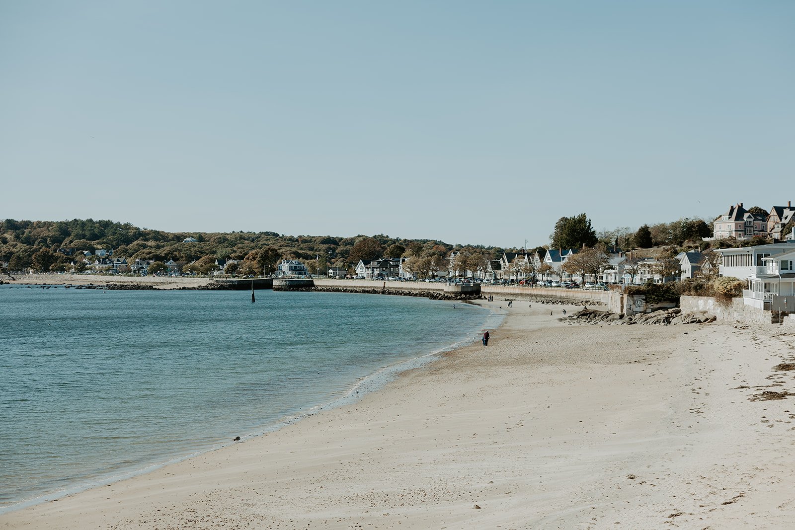 The view of the beach from Beauport Hotel