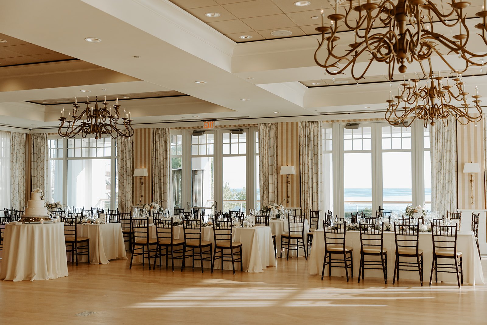 The Beauport Hotel ballroom for wedding receptions