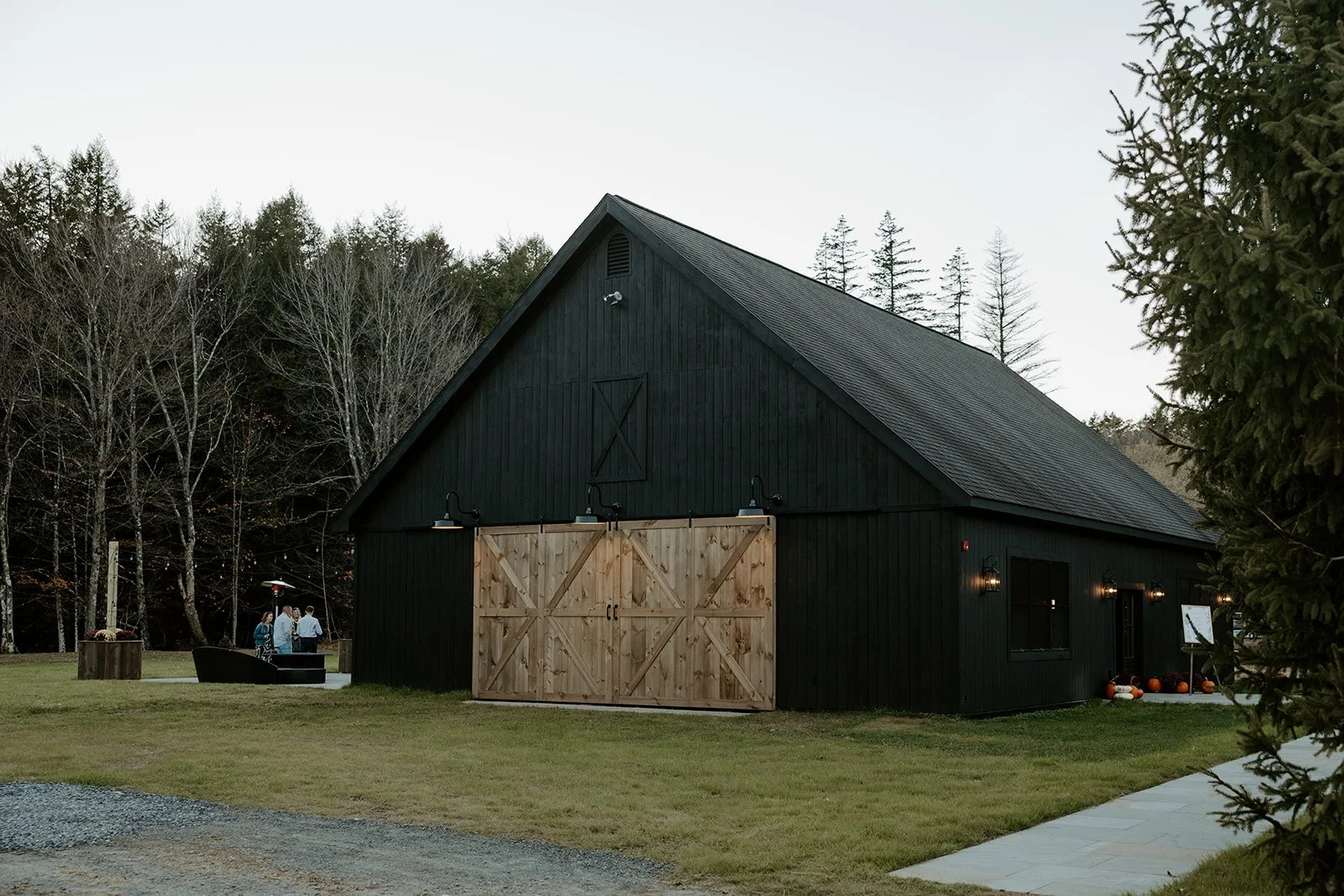 A barn at Farm Road Estate