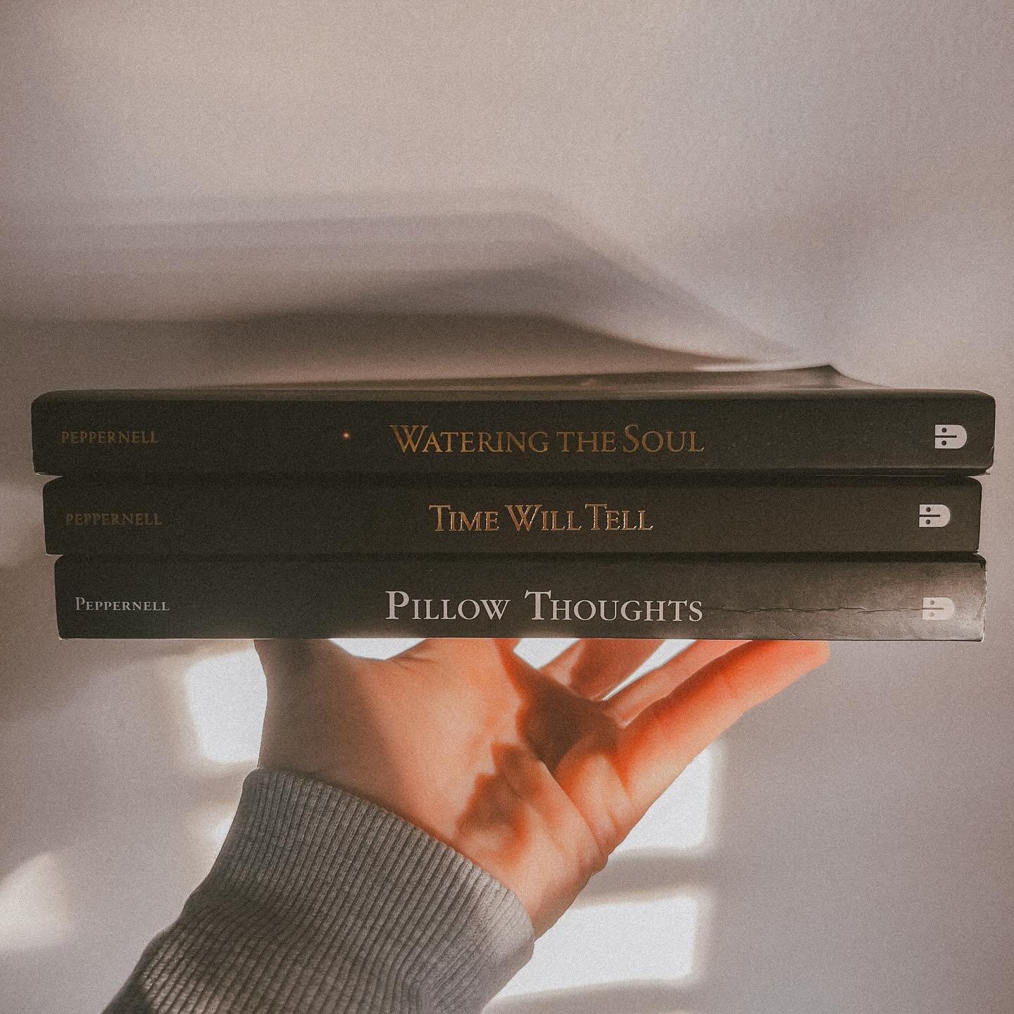 Amazon is having a big book sale and three of my titles were selected &hearts;️ Pillow Thoughts, Time Will Tell and Watering the Soul (I almost wrote watering the sale lol) are all reduced until May 21st 😌 if you&rsquo;ve read any of them let me kno