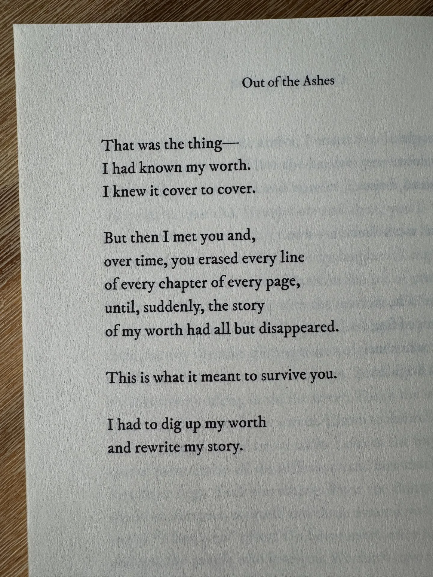 I went to write a caption but then I realised that it&rsquo;s summer here in Australia which goes quite well with Out of the Ashes 🔥 and then for all those currently experiencing a winter holiday season I realised that perhaps goes quite went well w