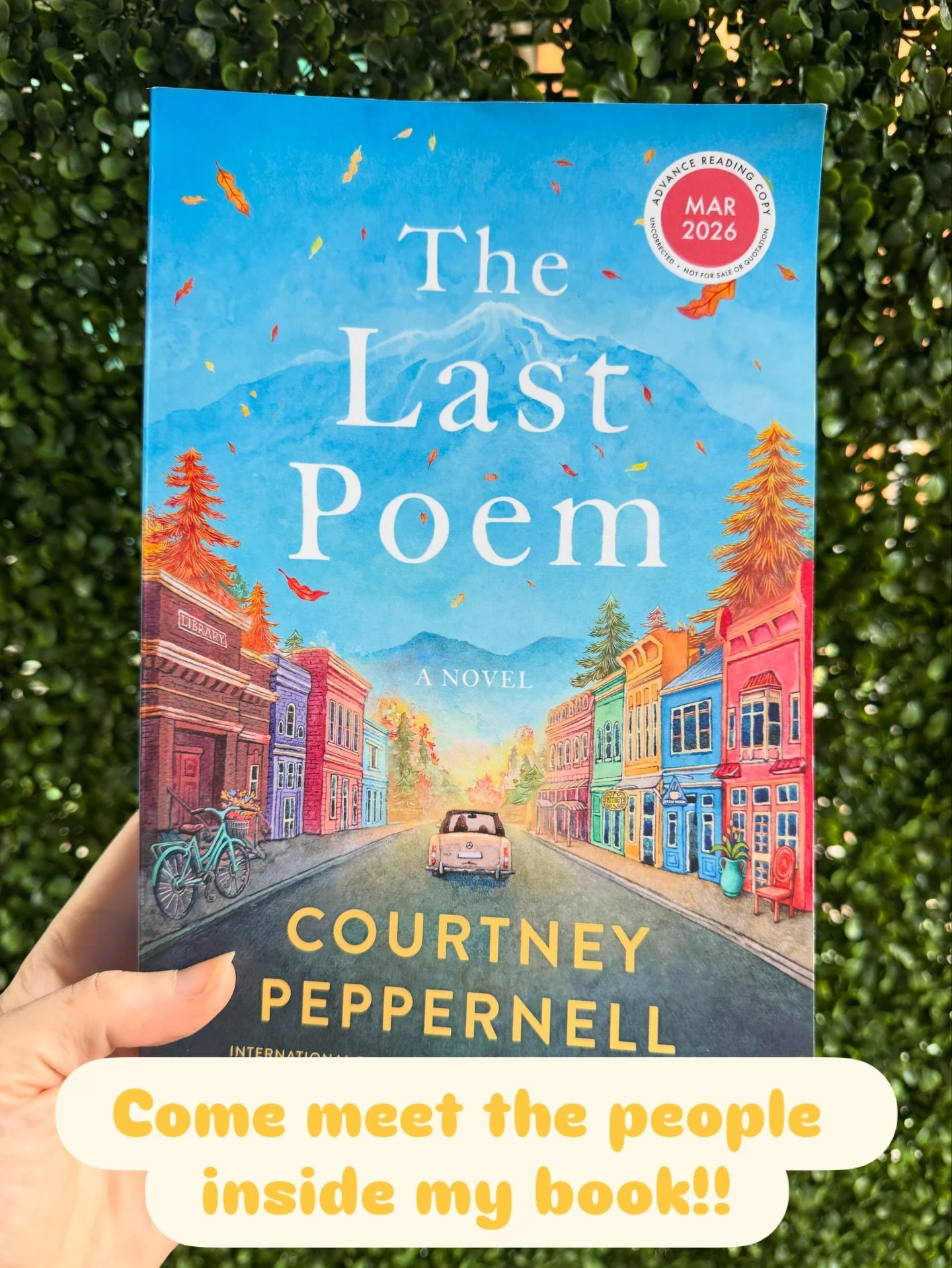 I wanted to introduce you to some friends of mine&hellip;

🍁

1. Wren
Wren is a celebrated author hollowed out by grief, carrying the weight of her fianc&eacute;e&rsquo;s death while the world keeps demanding a version of her that no longer fits. Sh