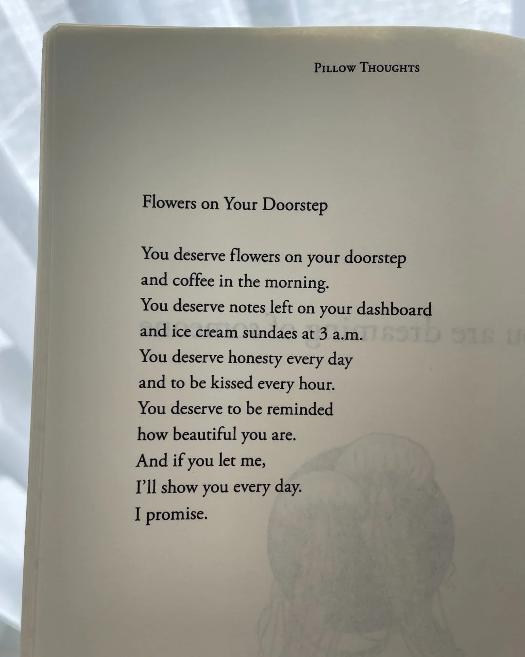 A poem from Pillow Thoughts 💛 

#poetry #lovepoems #poems #pillowthoughts #lovepoetry #bookstagram