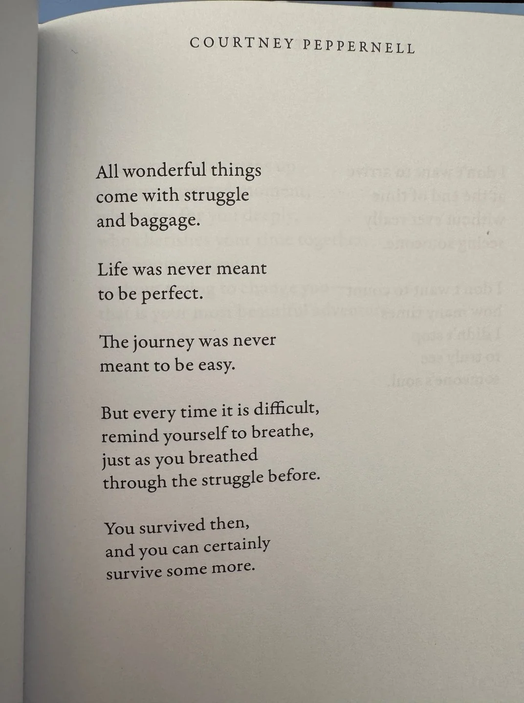 You survived then, and you can certainly survive some more 🌱 

A poem from Hope in the Morning 

#poem #poetry #poetrycommunity #selflove #healing