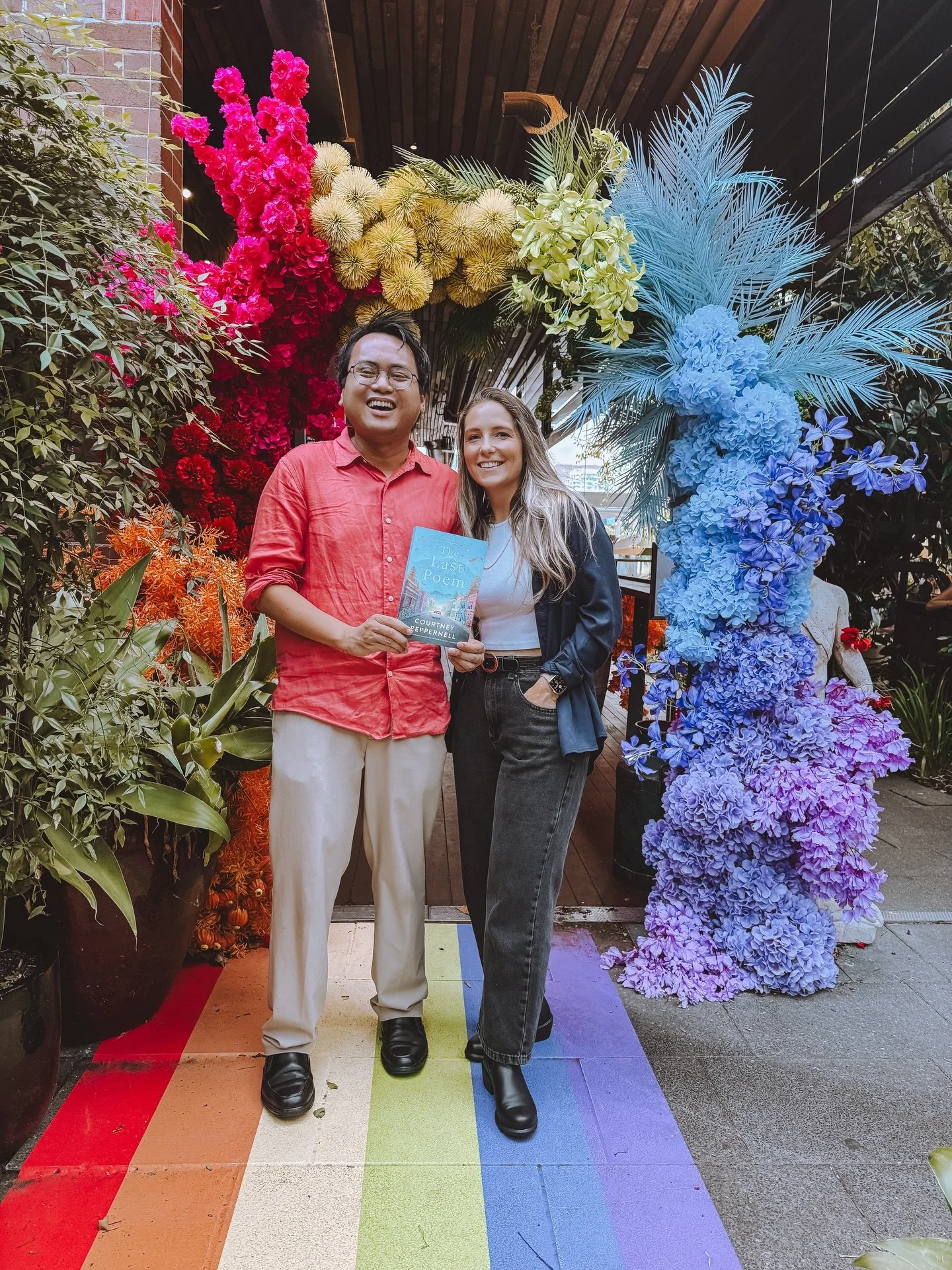 Okay but what if we did this every weekend? 🥹

Thank you @bound.and.co for a wonderful event, the book world is beyond lucky to have you! I&rsquo;m so grateful I got to be part of a meaningful conversation lead by @itspinkiepromise with @joshhortine