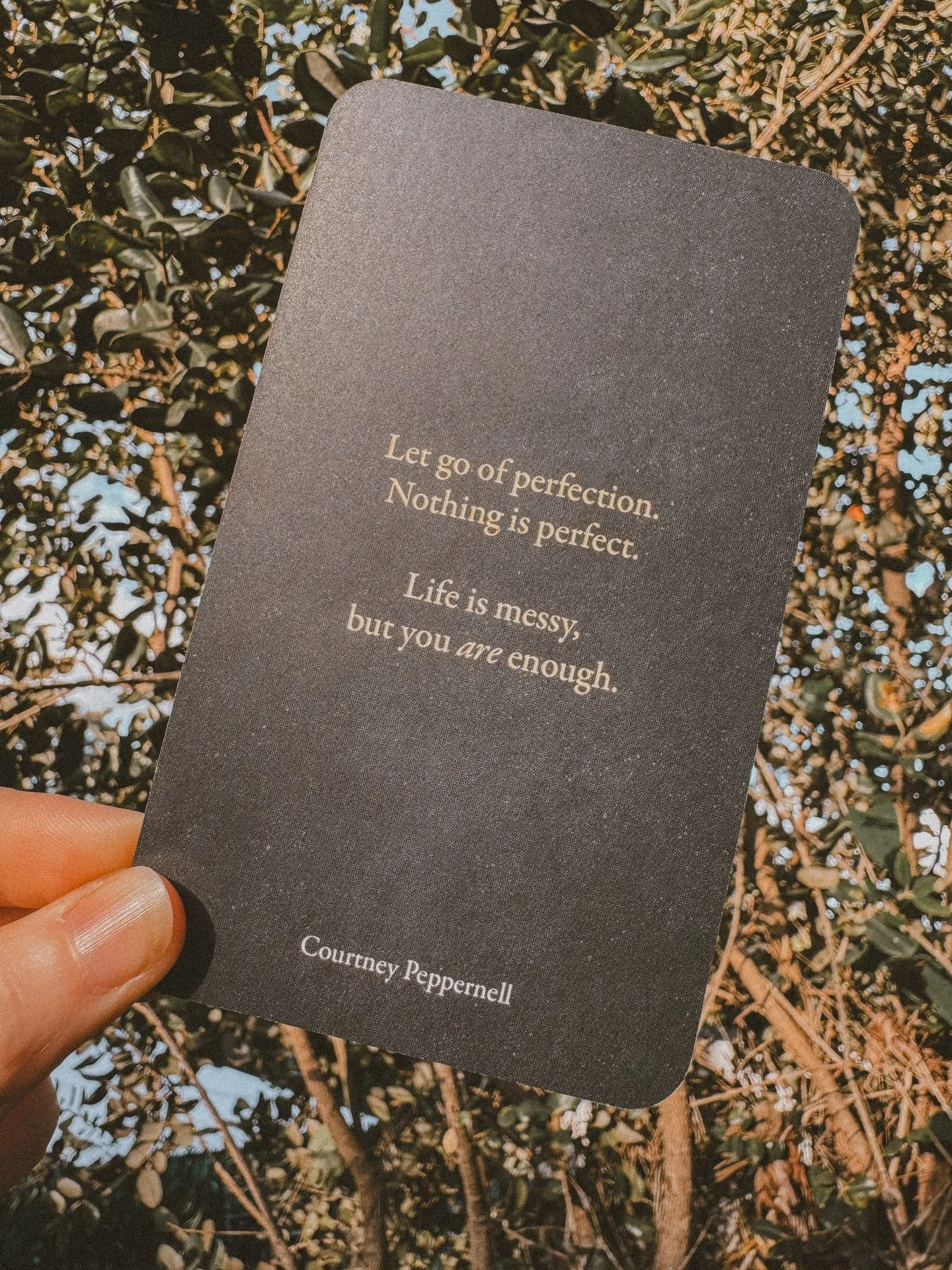 Life is messy but you are enough ✨ my affirmation deck is out floating in the world! With all the same friends from Pillow Thoughts. Pull a card for whatever you need 💛 

#affirmations #affirmationpositive #affirmationdeck #pillowthoughts #motivatio