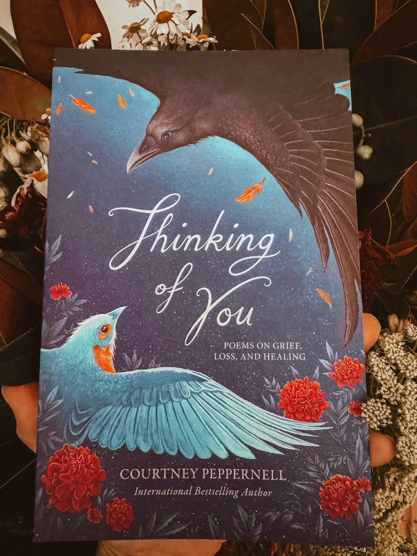 A sneak peek of my newest poetry book Thinking of You 💛 

A companion to my novel The Last Poem and written for anyone carrying loss and grief and navigating how to live with it. 

Available everywhere in August 2026! You can of course preorder now 