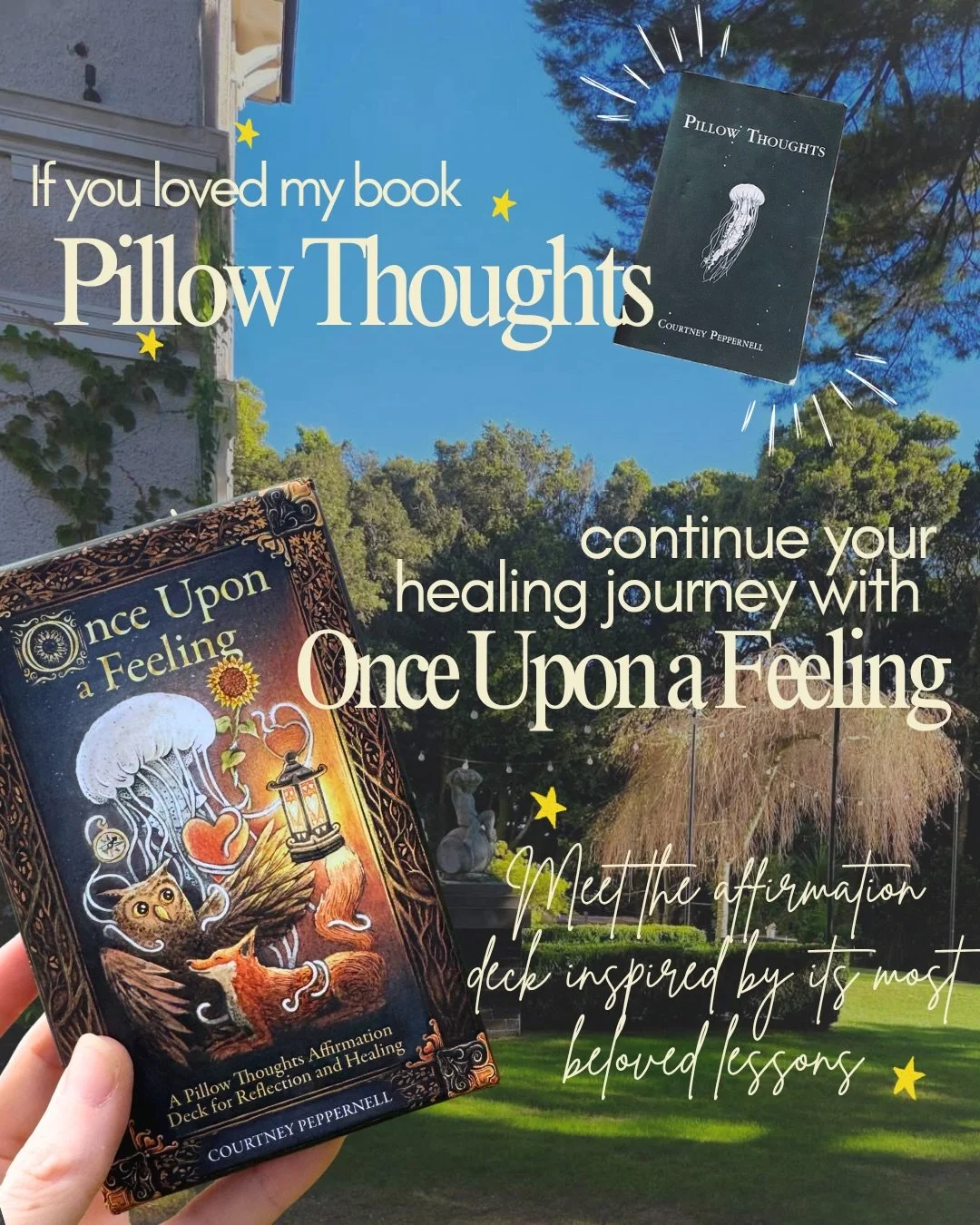 Over 2 million readers have carried Pillow Thoughts through heartbreak, healing, growth, and everything in between.

Wow.

So many have reached out over the years letting me know how much my little jellyfish book has been there and helped in some way