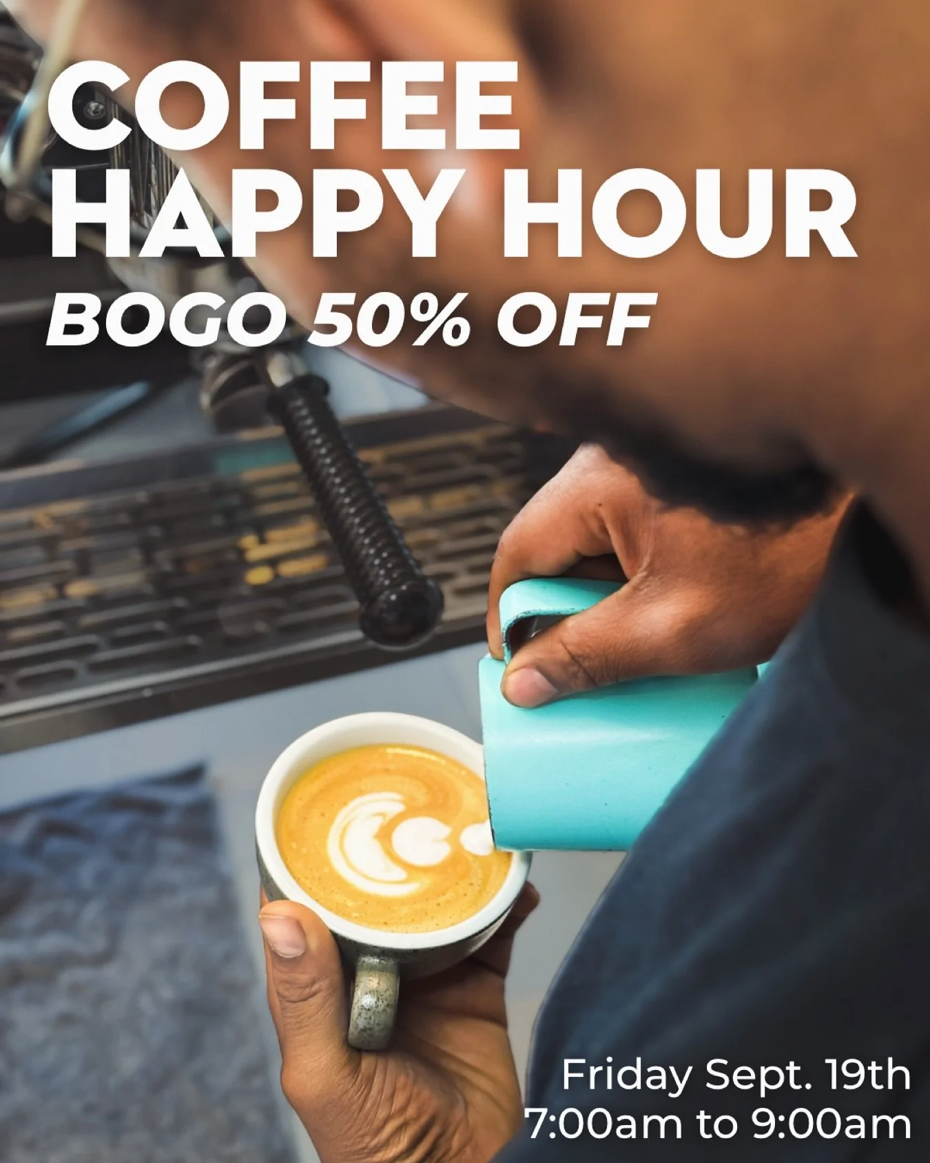 DJ&Ograve;IN NOS YUH&hellip;🥳☕️ 
Buy One Get One 50% Off!!🤩 Treat your bestie or double up on caffeine&hellip; whatever floats your boat, just don&rsquo;t miss out!⚡️
#BanPaBai #5999 #BOGO

Yes yes&hellip; T&amp;C Apply 🤪