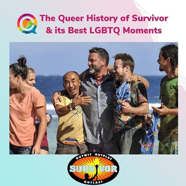 Waiting for the #survivorfinale to start? Check out our latest post about the queer history of #survivor! &bull;
&bull;
&bull;
&bull;
&bull;
&bull; #survivor40 #survivorwinnersatwar #taitrang #zekesmith #richardhatch #toddherzog #mikewhite #blackwido