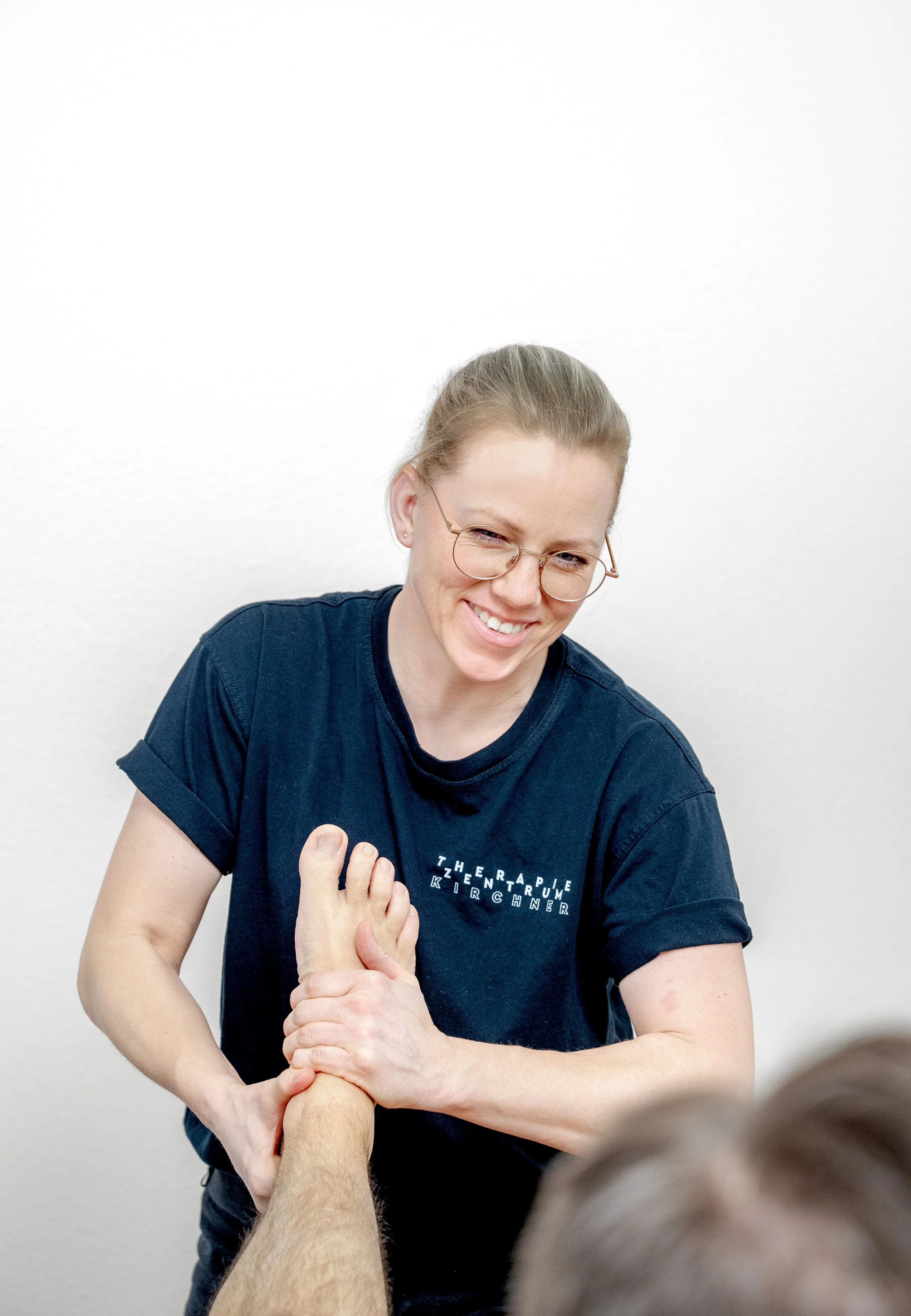 Physiotherapeutische Behandlung des Fußes im Therapiezentrum Kirchner Stuttgart