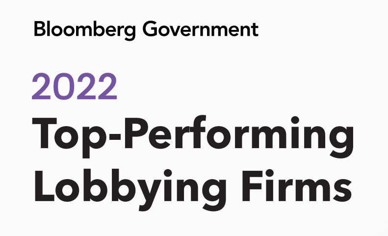 Bloomberg Names Bridge Public Affairs a Top-Performing Lobbying Firm for Fourth Consecutive Year