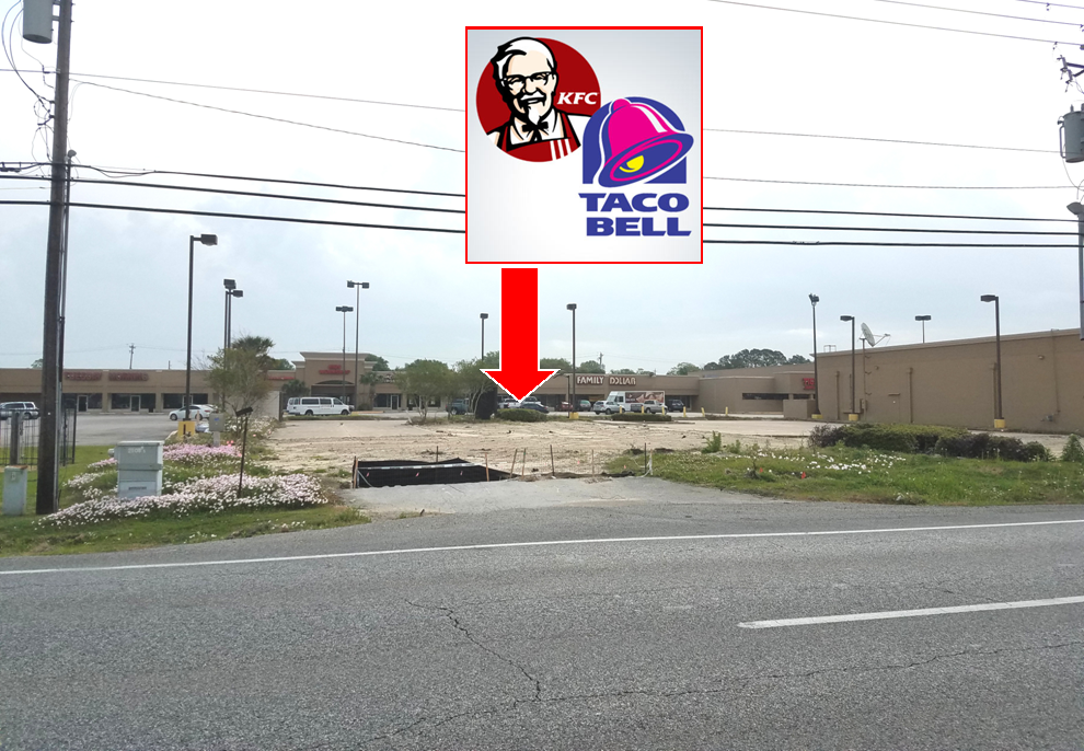 KFC/Taco Bell Demolition Now Complete — SH 146 Expansion Project