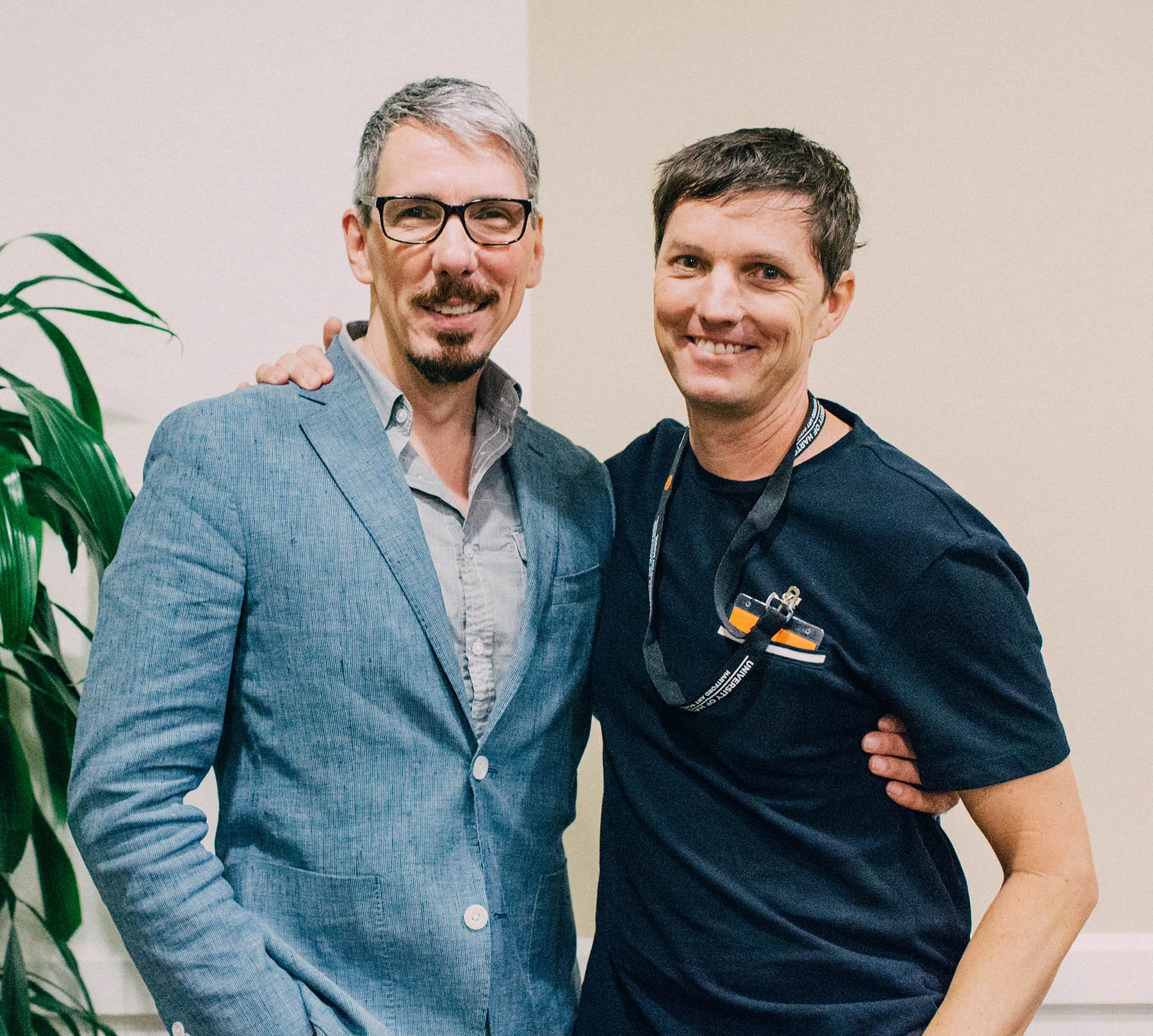 2018 Second Sight Award recipient Robert Calafiore and scott b. davis