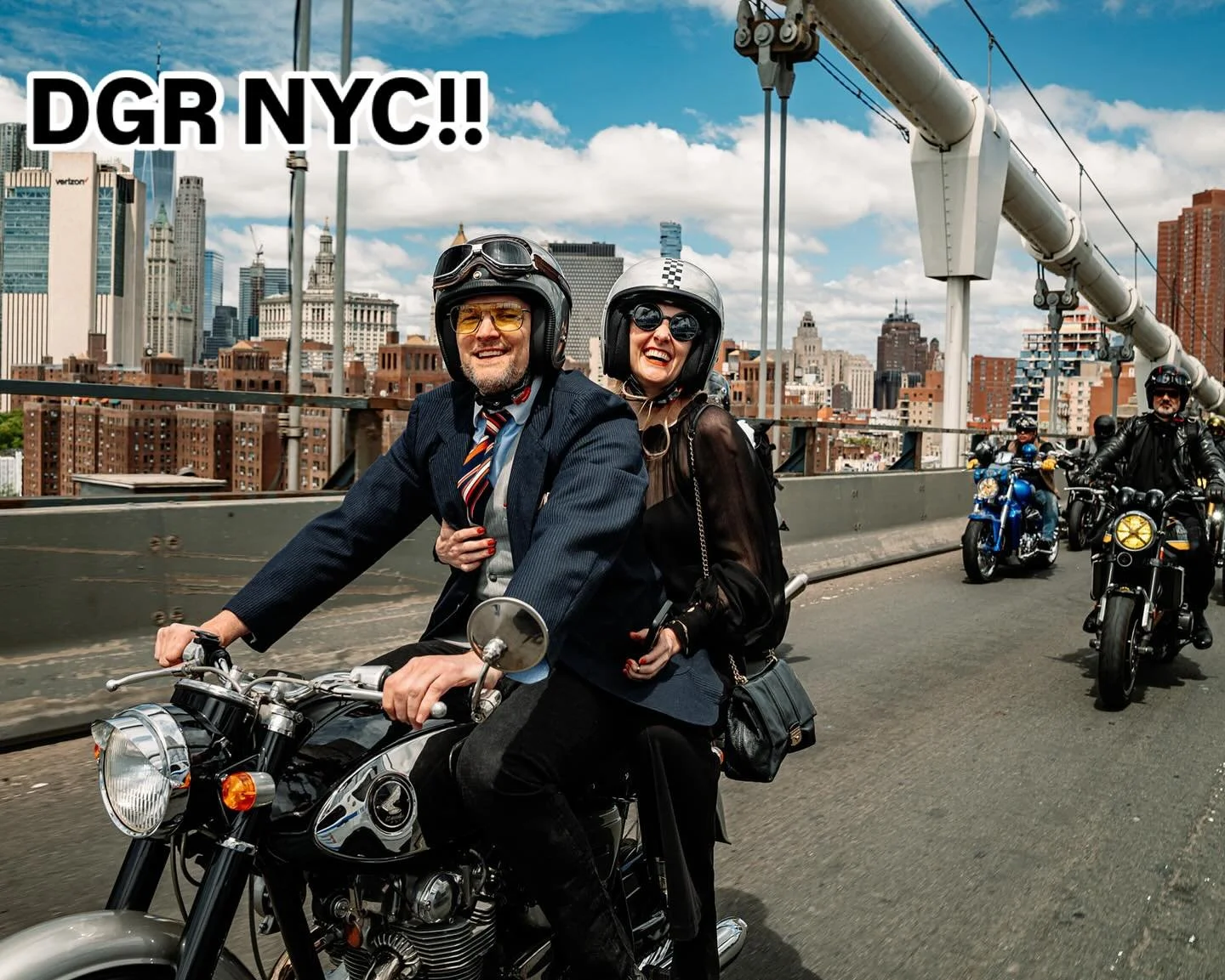 Hitting the Ride&hellip;. Another @gentlemansride is close at hand. I&rsquo;m honored to host the NYC faithful&hellip; and help lead the cause for Men&rsquo;s Health with @allisterk  and my testy pillion @dru_h . Help me reach my fundraising goal at 