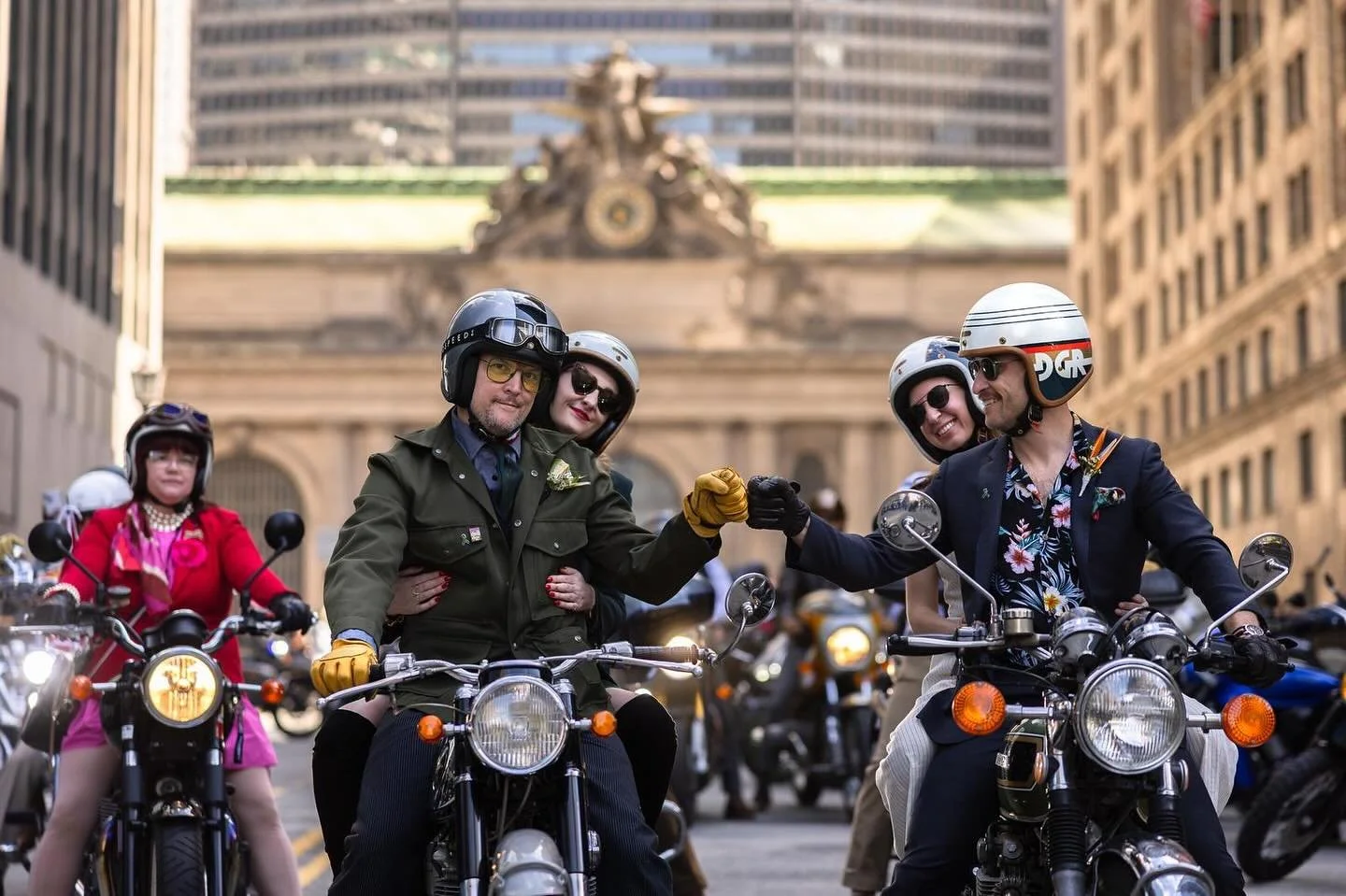 What a great day in NYC. I&rsquo;m always honored and excited to roll with this group and ride for the cause. Co-hosting the @gentlemansride with Allister proved to be another fun adventure&hellip; big thanks to @dru_h for the support, to my sis @pin