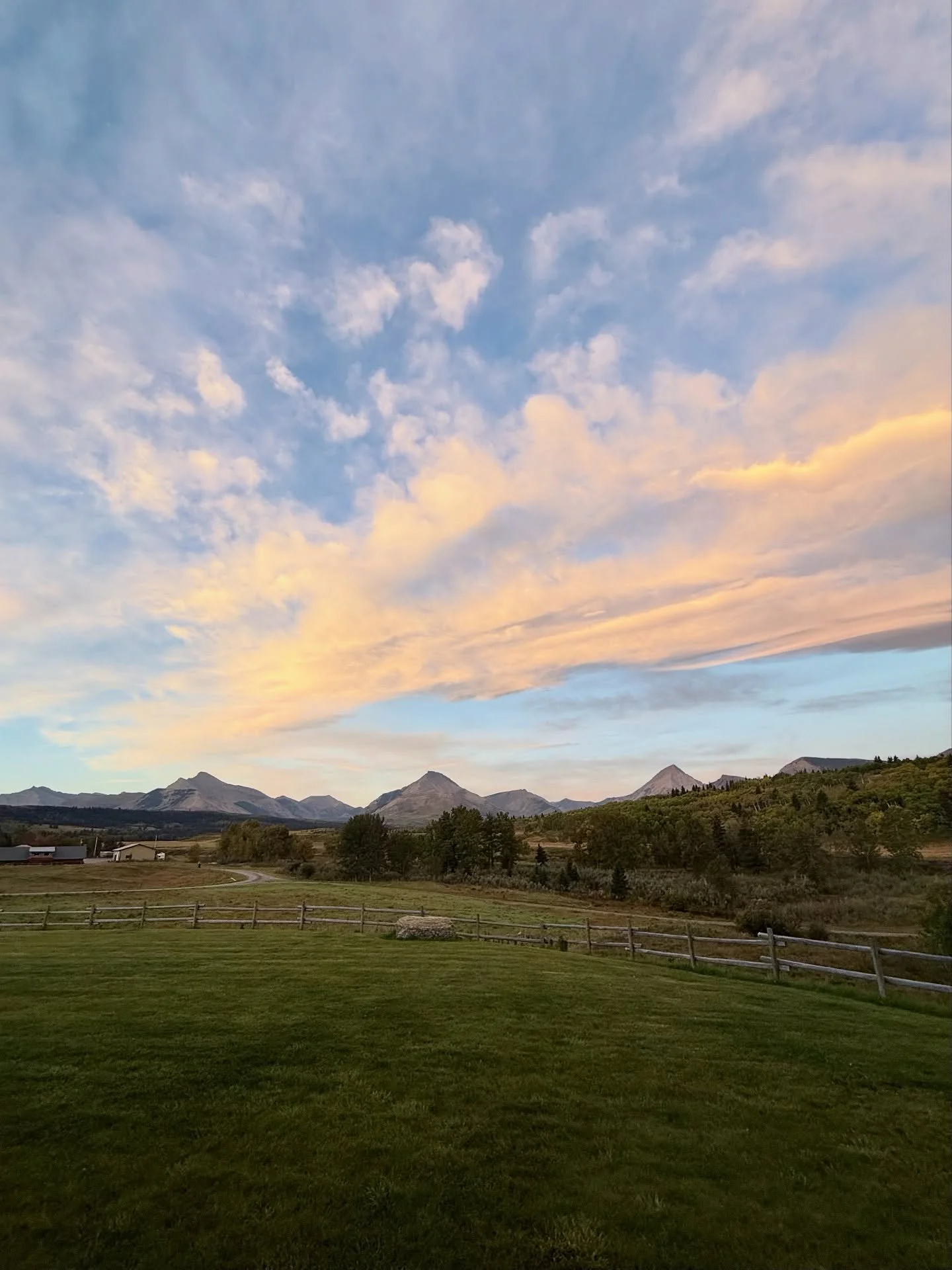 The last few weeks have been filled with sunsets, star filled skies, and even the Northern Lights dancing above the ranch &mdash; and honestly, it&rsquo;s been magical. 🌅✨

But the heart of this place is more than the scenery. It&rsquo;s the horses,