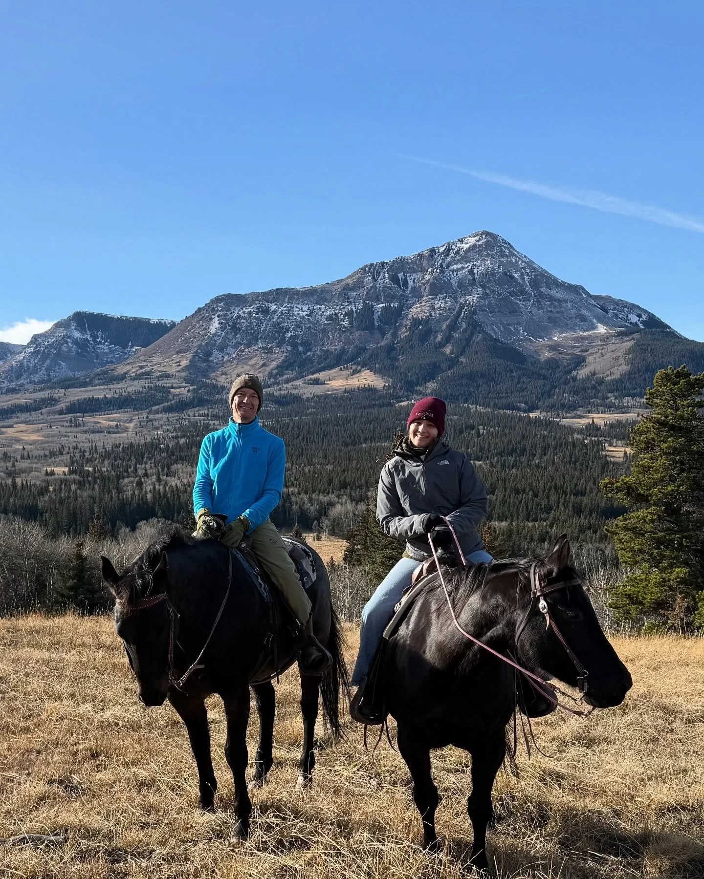 When November gives us these perfect riding days, the ranch feels alive. 

This past week&rsquo;s guests couldn&rsquo;t stop talking about how much they enjoyed their time here&mdash;especially their ride with this backdrop. Moments like these are wh