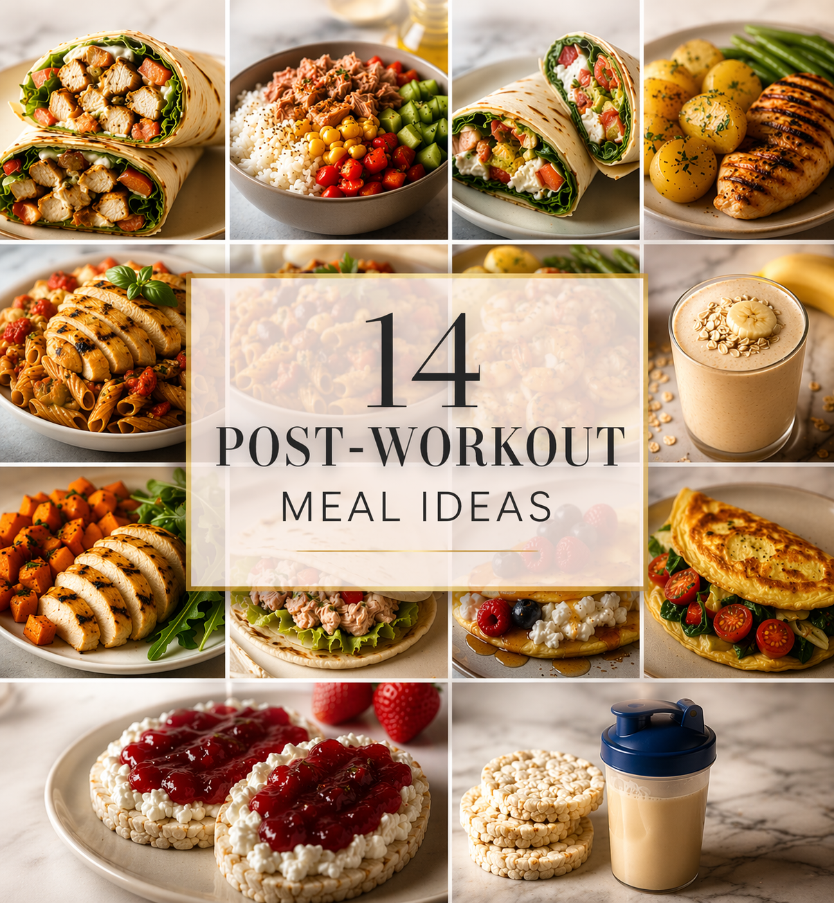 14 Post-Workout Meal Ideas . Macros for Women