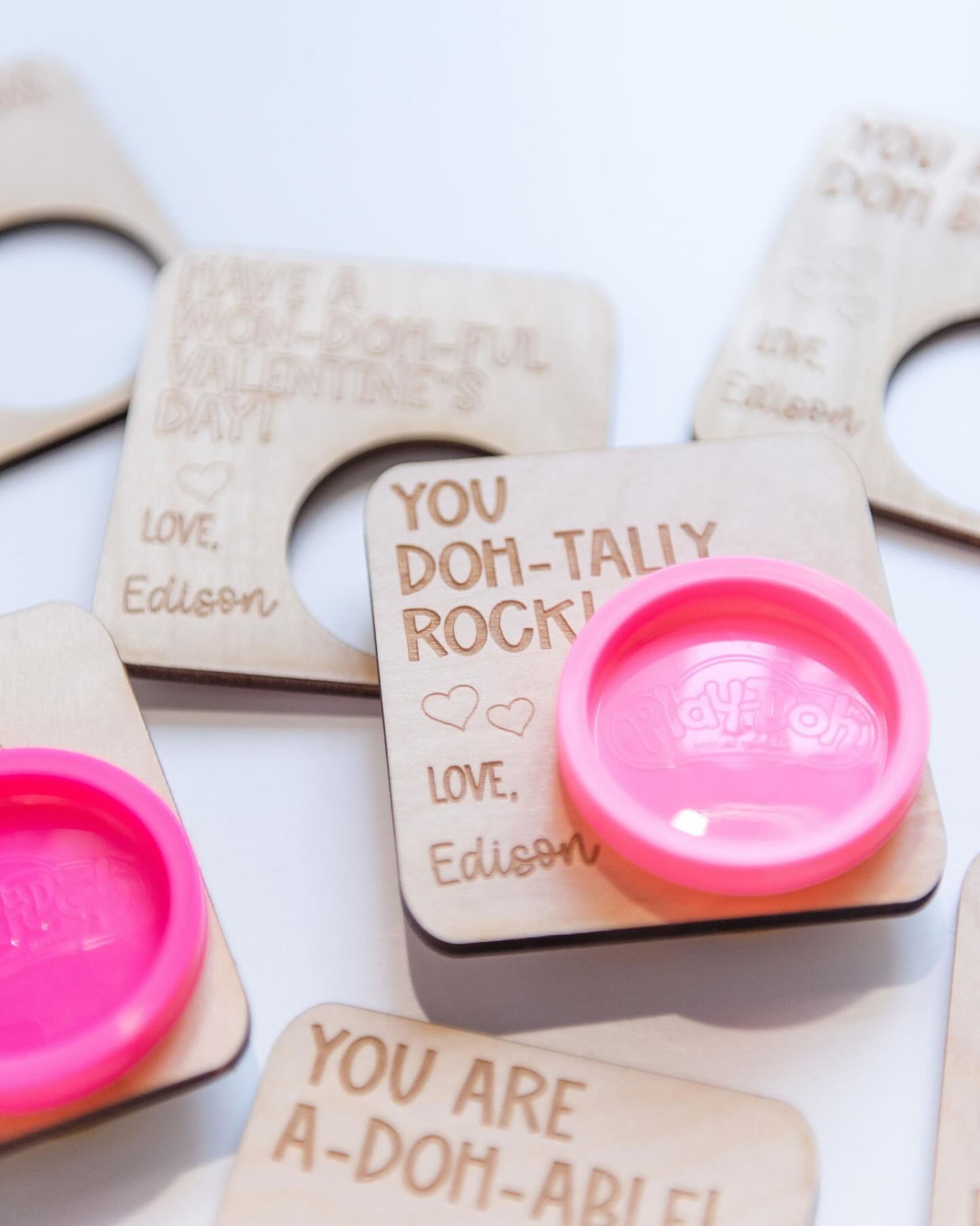 There&rsquo;s still time to order custom Play-Doh Valentines! Available in the shop 💌 linked in my bio! 

Photo by @stewartimagery