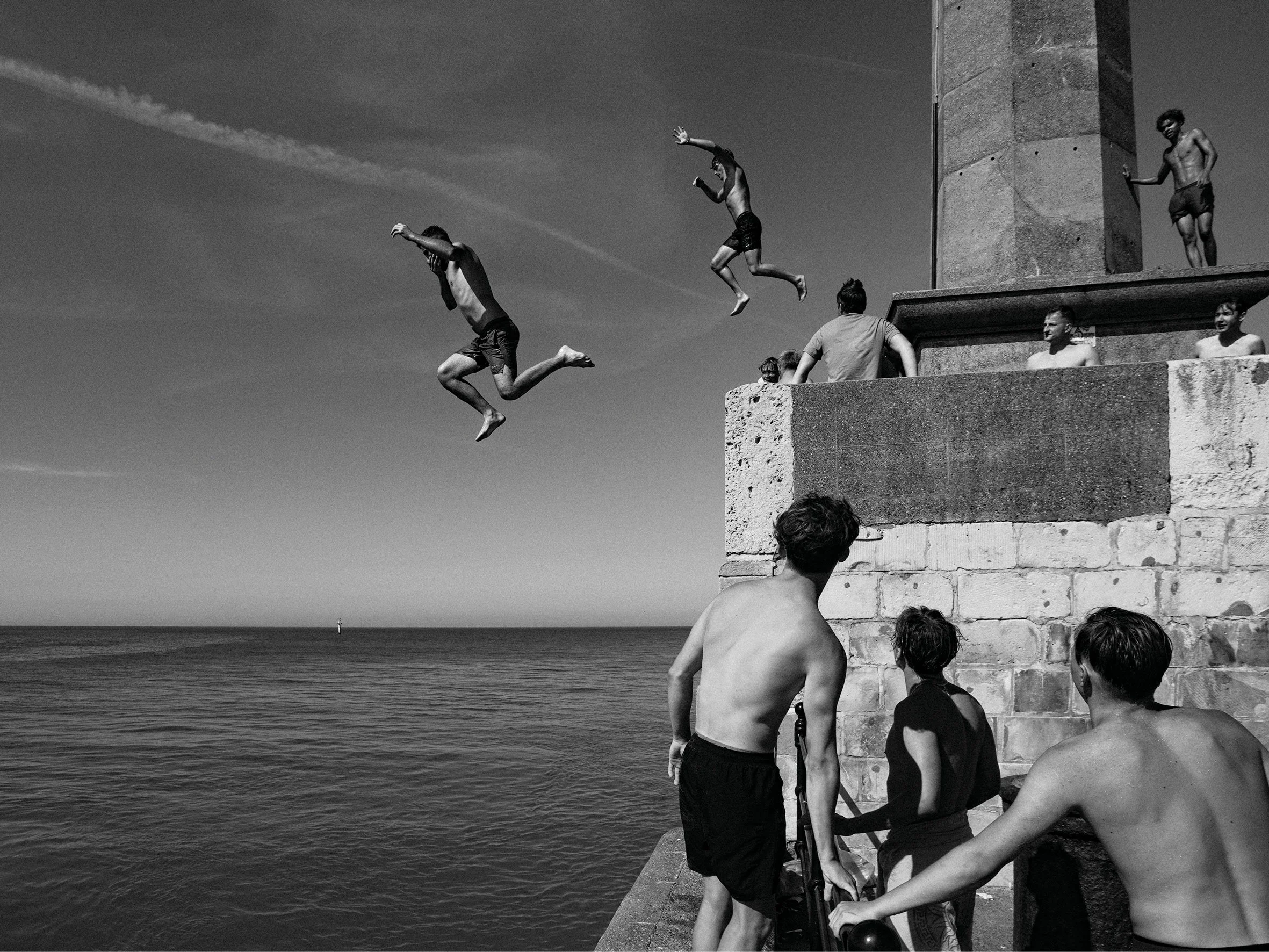 Margate harbour wall summer 2025 