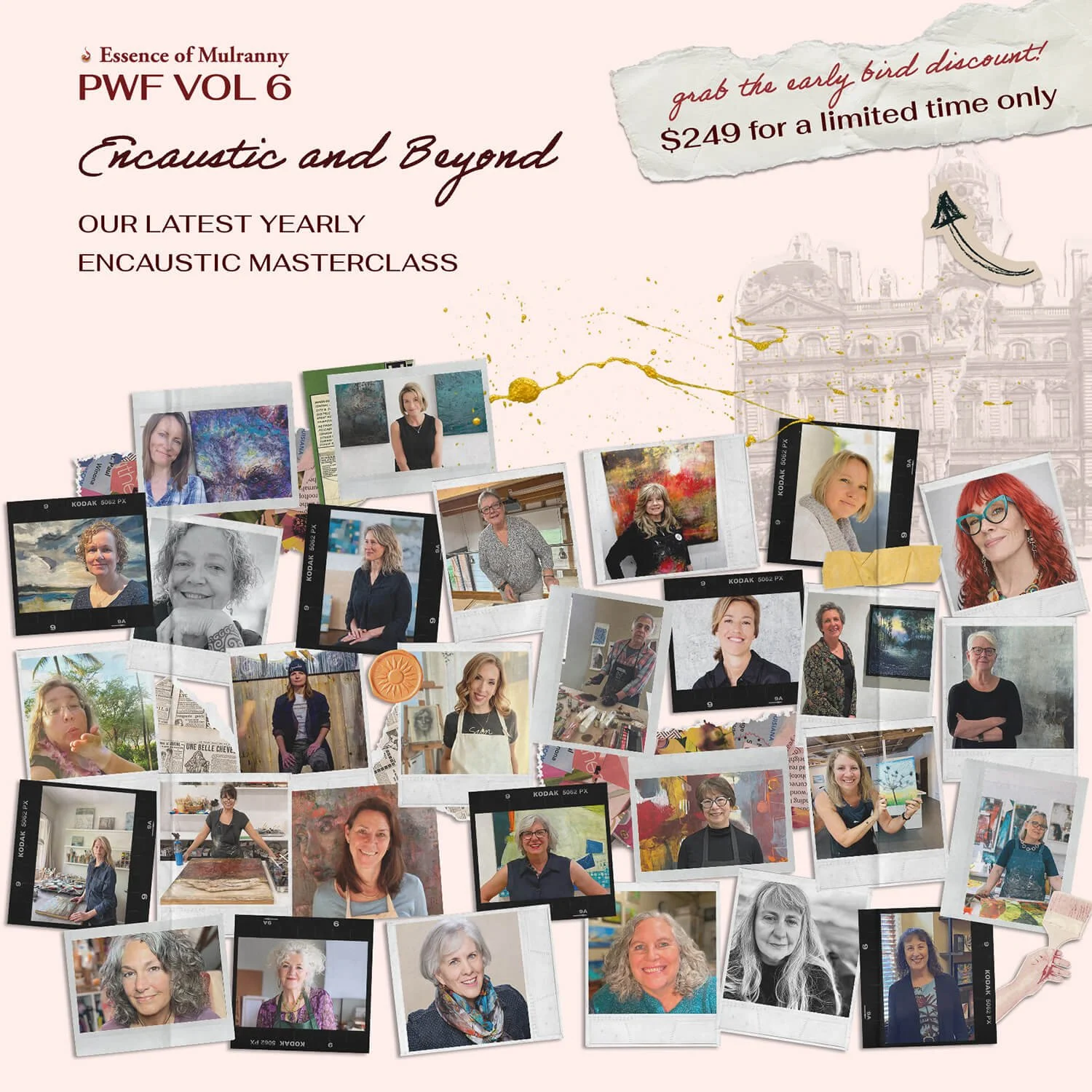 Registration now open — Painting with Fire Vol 6