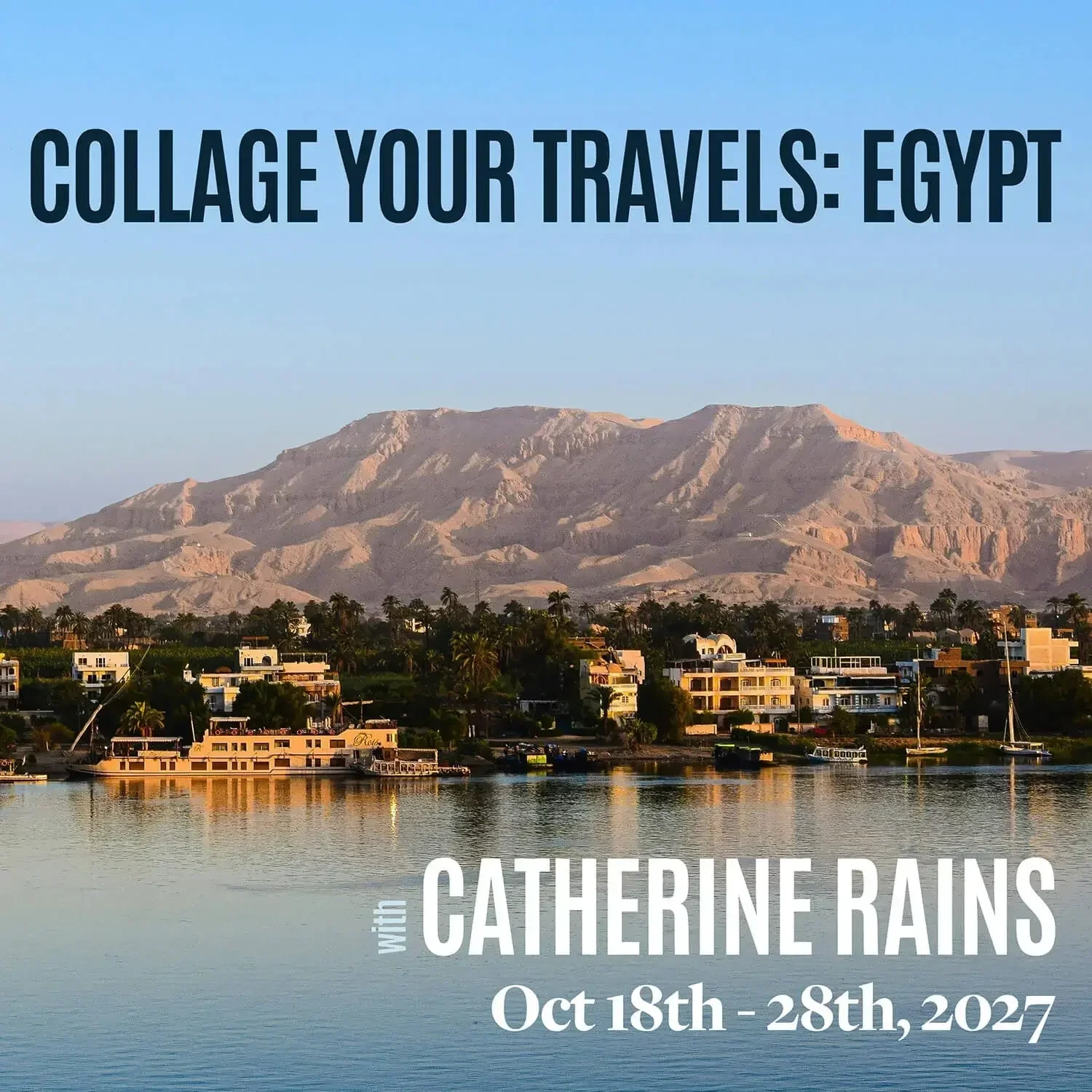 Catherine Rains - Egypt Retreat