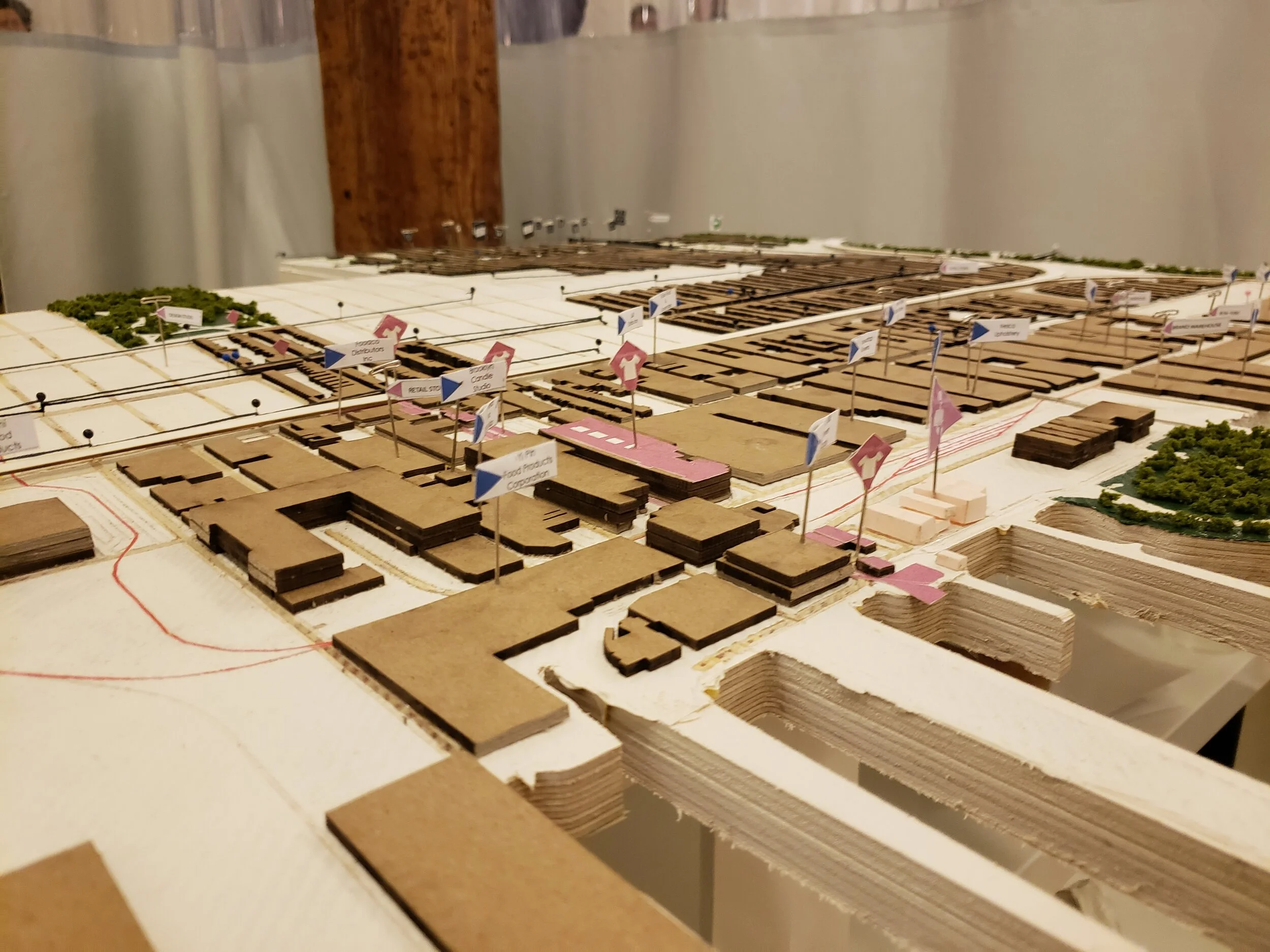 Sunset Park Site Model : Representing the Urban Systems(collaborative model)