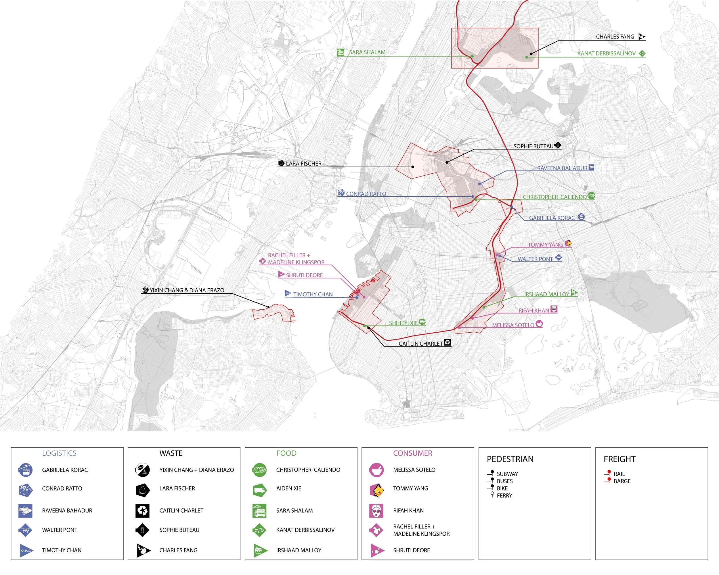 Studying the existing abandoned Freight Rail and the implications of its impact on the surrounding community(Collaborative Map)