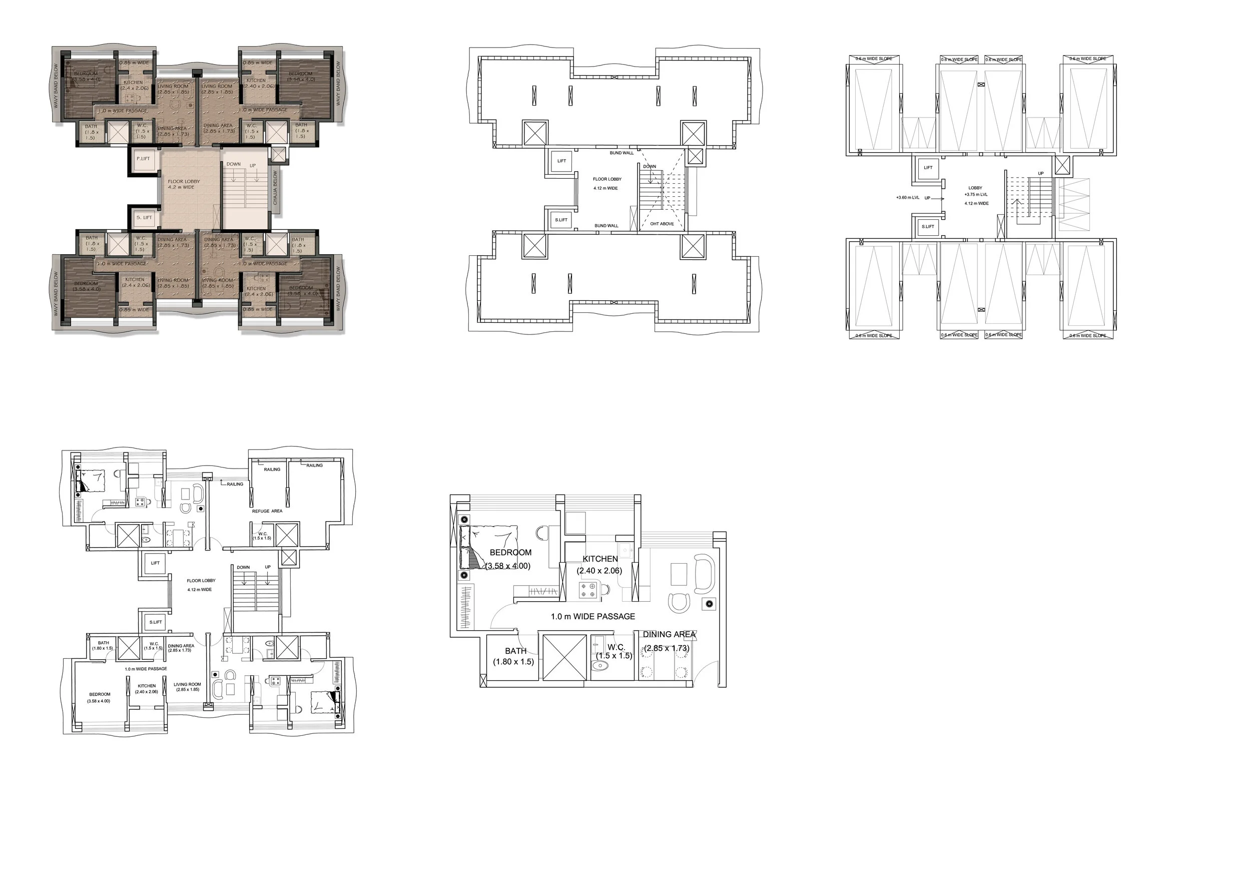  40 sq.m tenament 