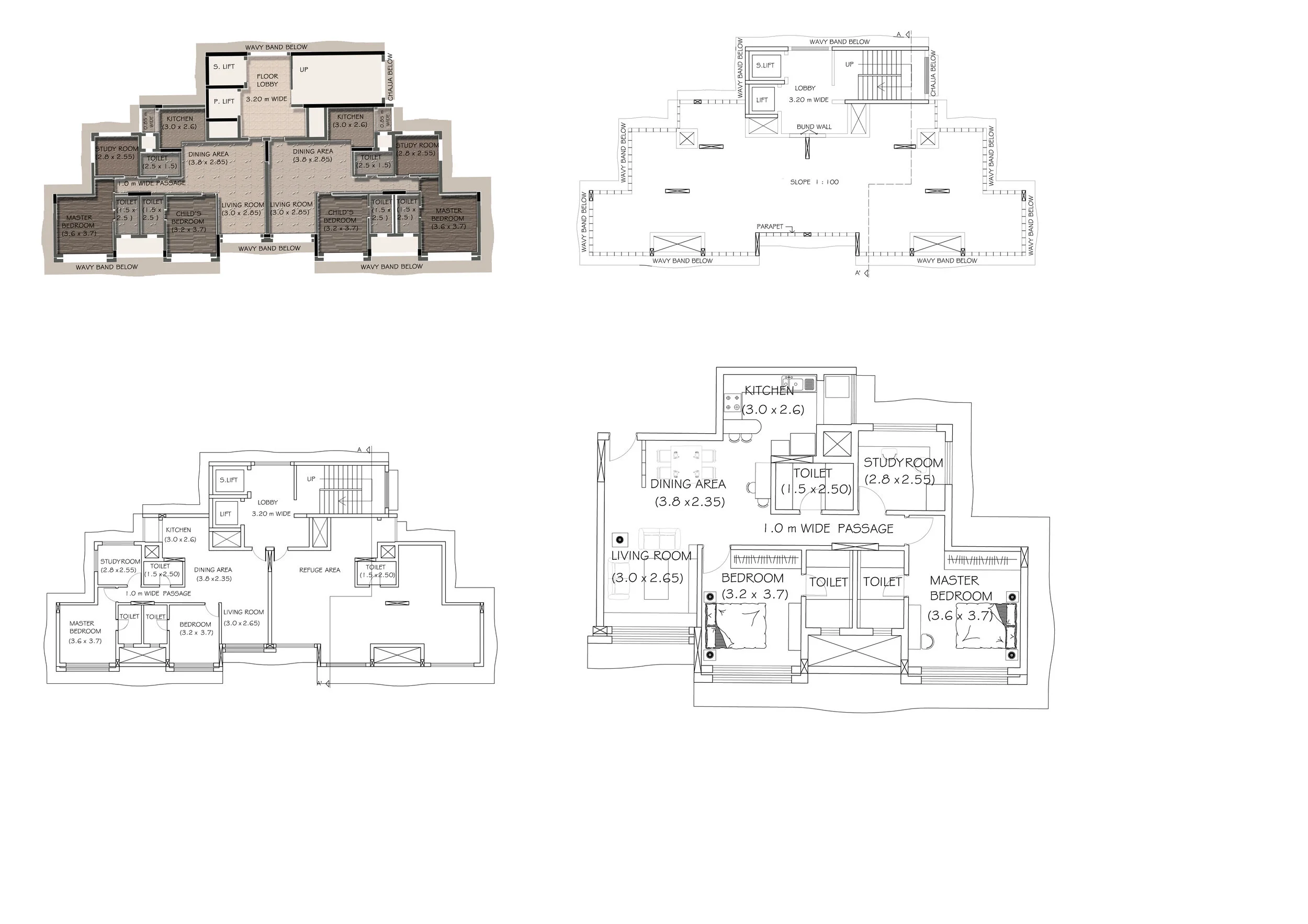  80 sq.m tenament 