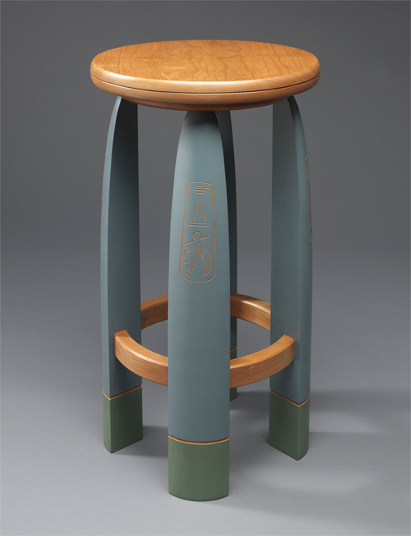Split Leg Stool