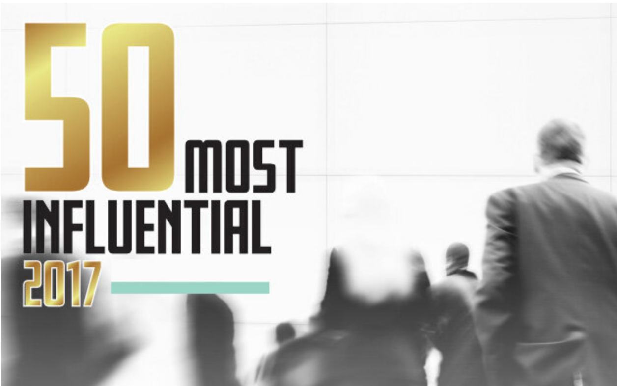50 Most Influential People Of 2017 by Charleston Business Magazine